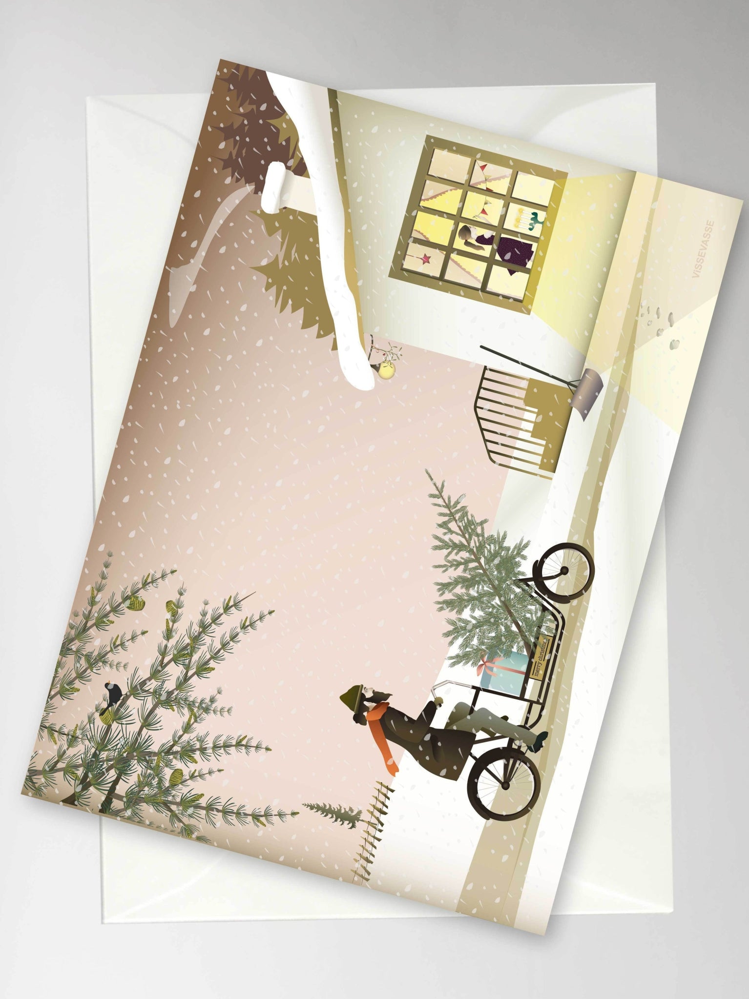 Vissevasse Ready For Christmas Greeting Card, 10,5x15cm