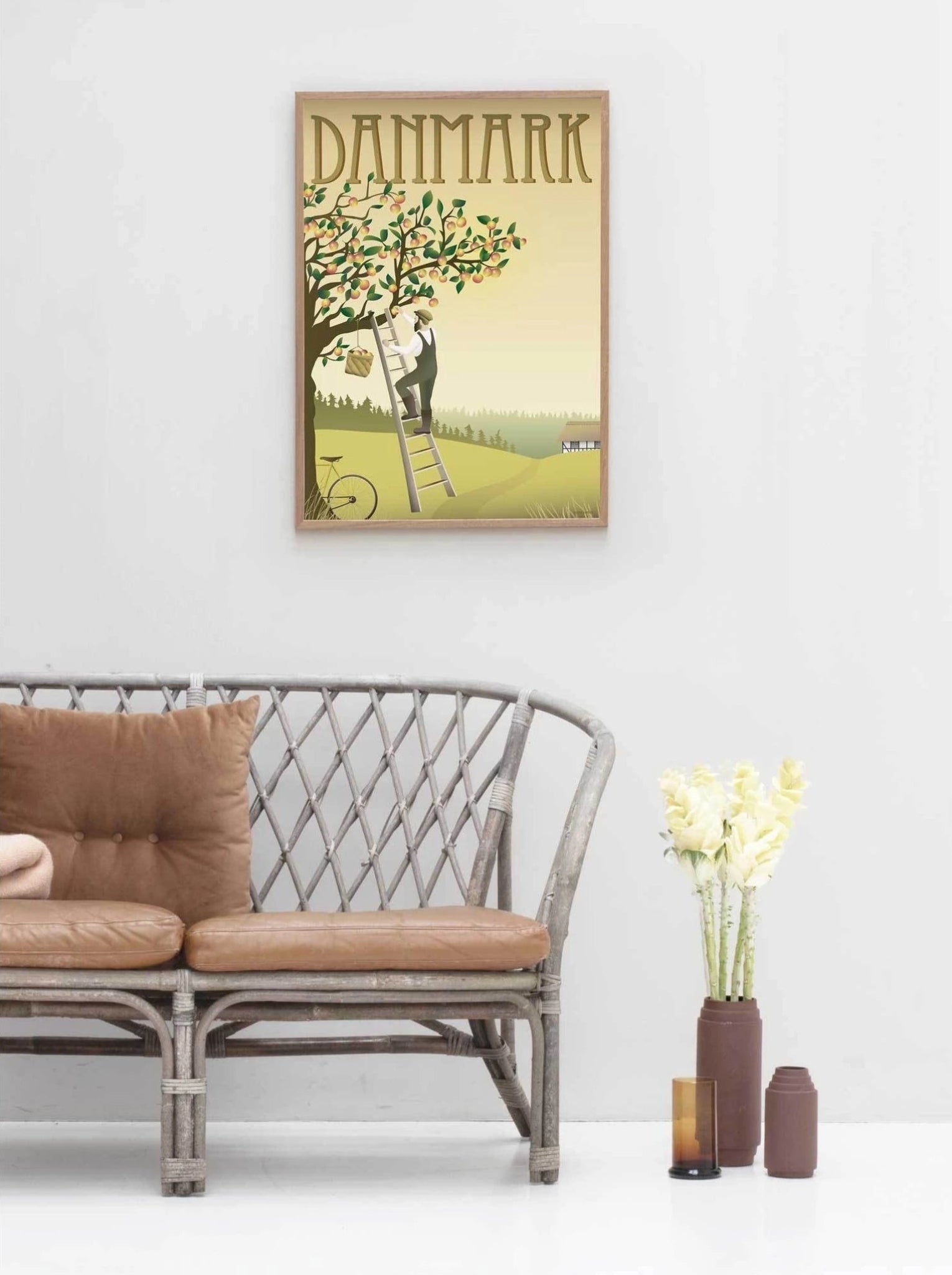 Vissevasse Denmark Apple Tree Poster, 15 X21 Cm