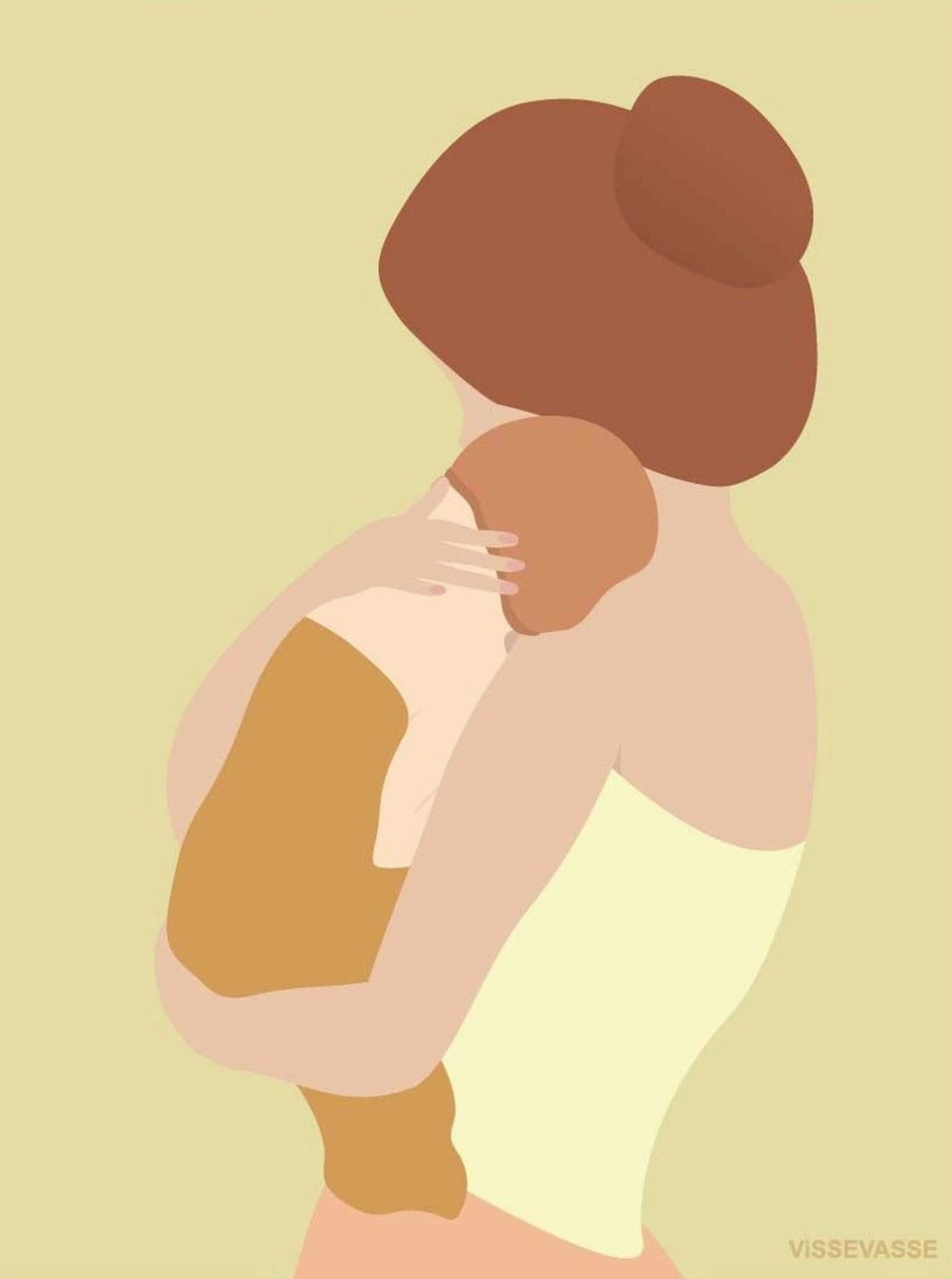 Vissevasse Motherhood Mini Card, A7