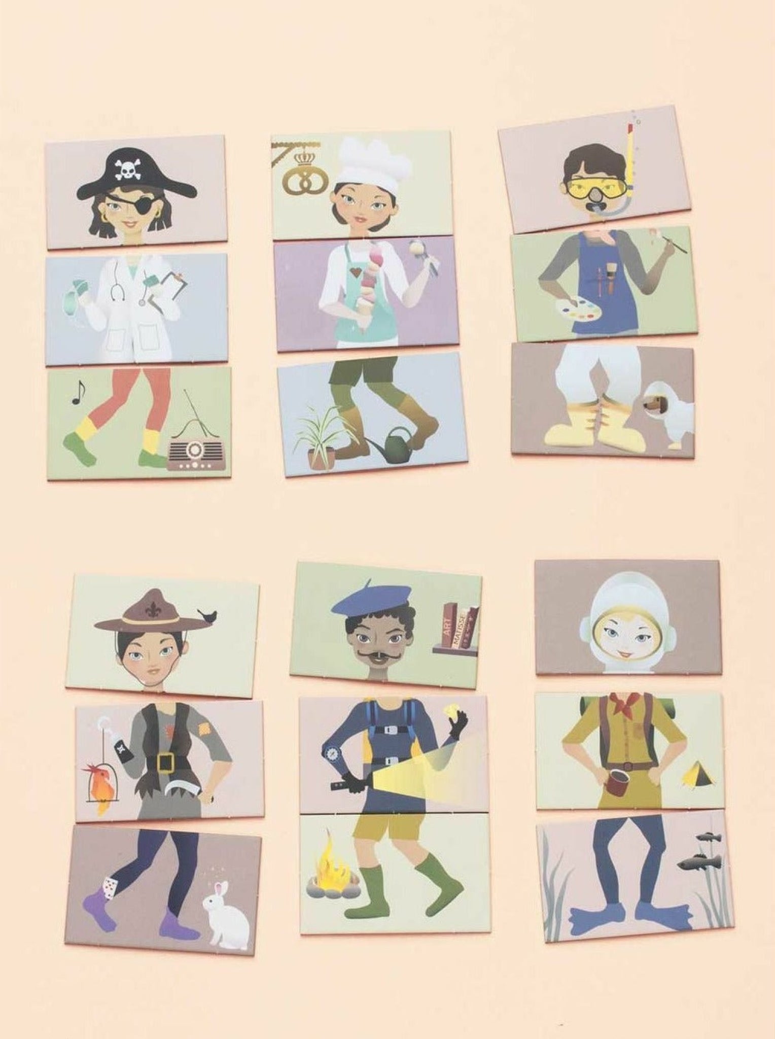 Vissevasse Mix & Match Memory Game