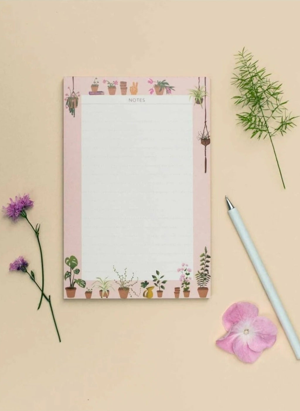 Vissevasse Plants Blossom Notes Notepad