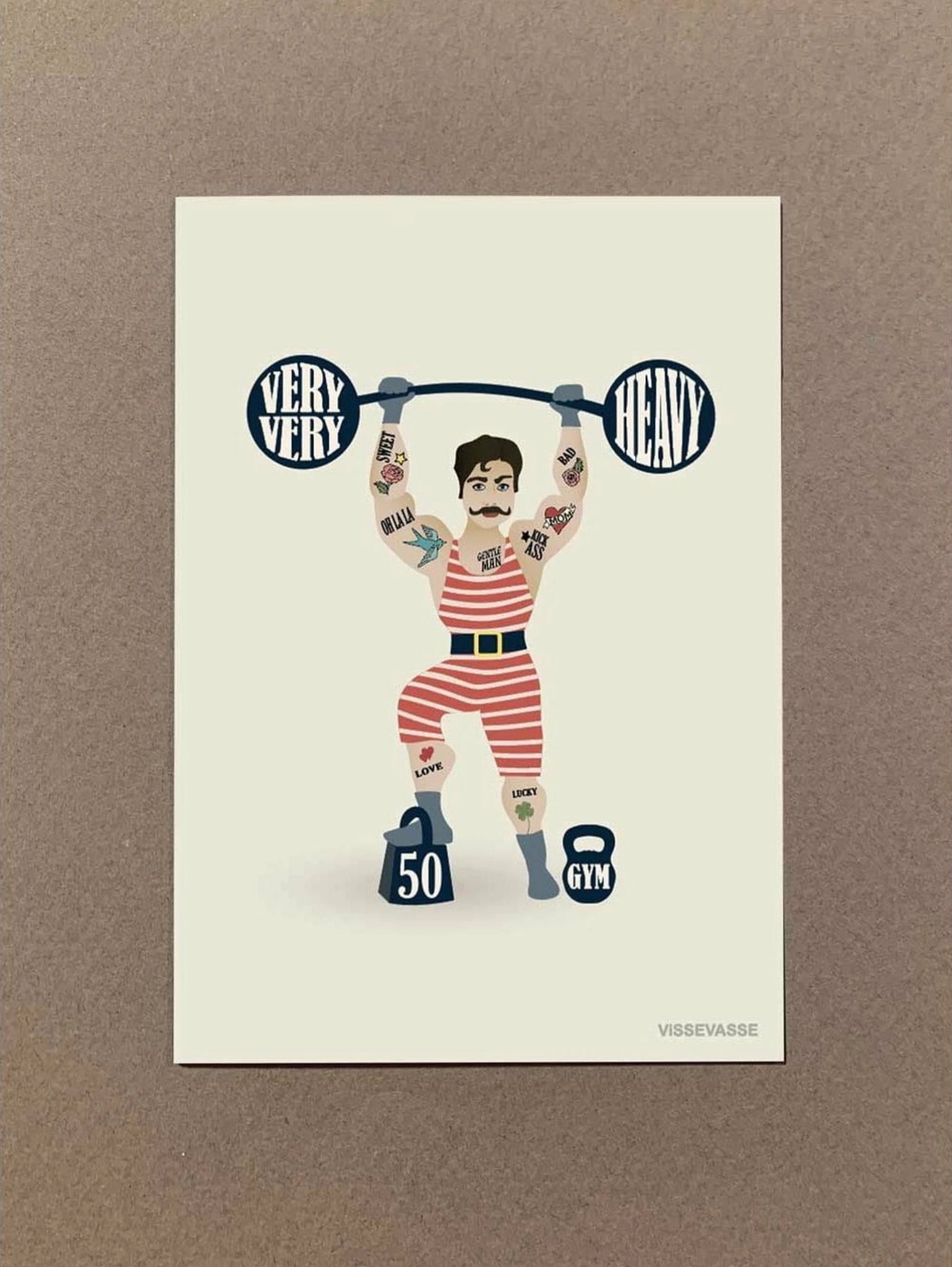 Vissevasse Birthday Boy Mini Card, A7