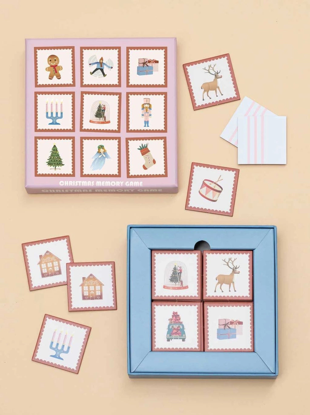 Vissevasse Christmas Memory Game