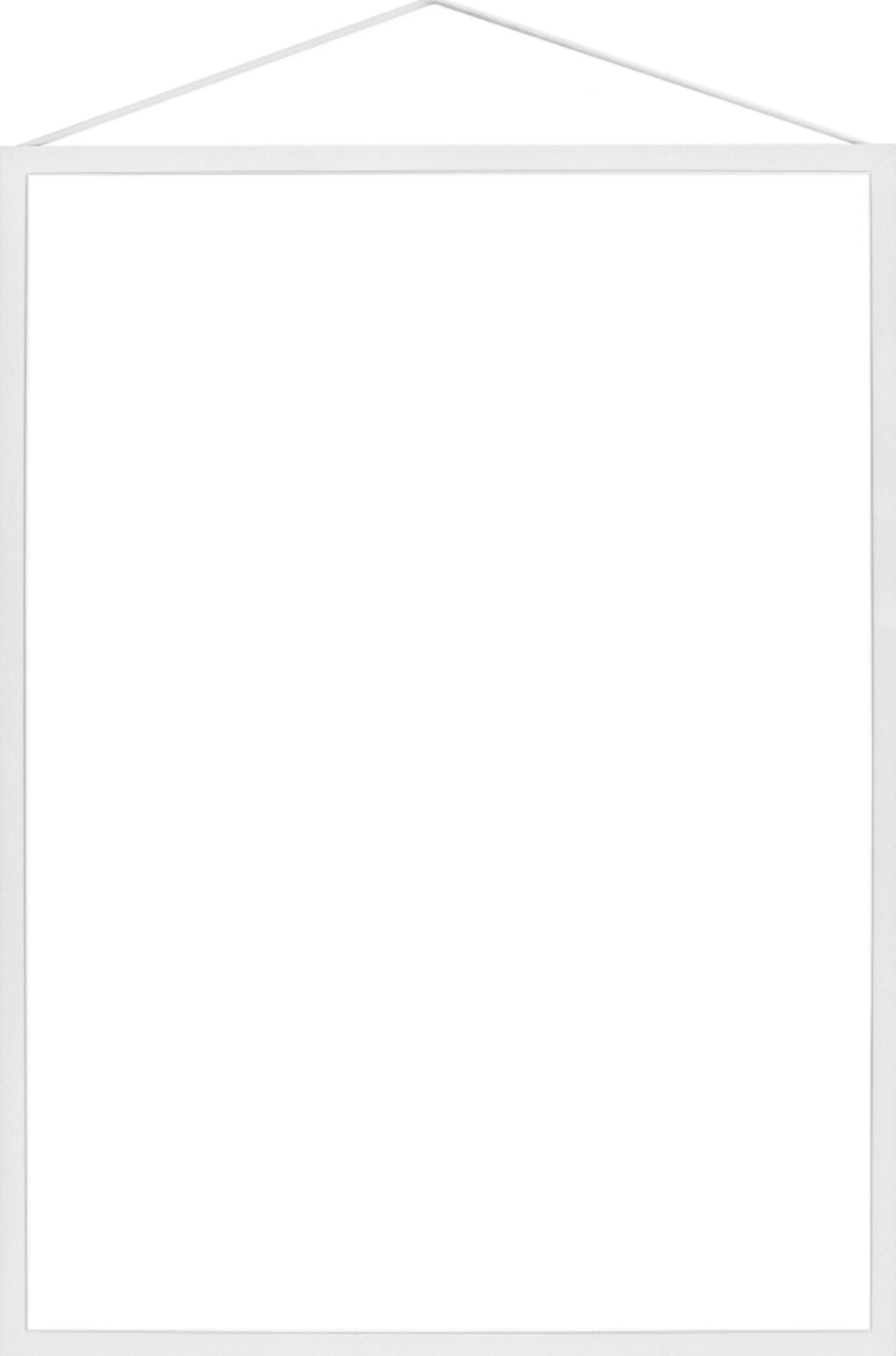 Moebe Frame A3 White - Stylish European Design with Acrylic & Aluminum