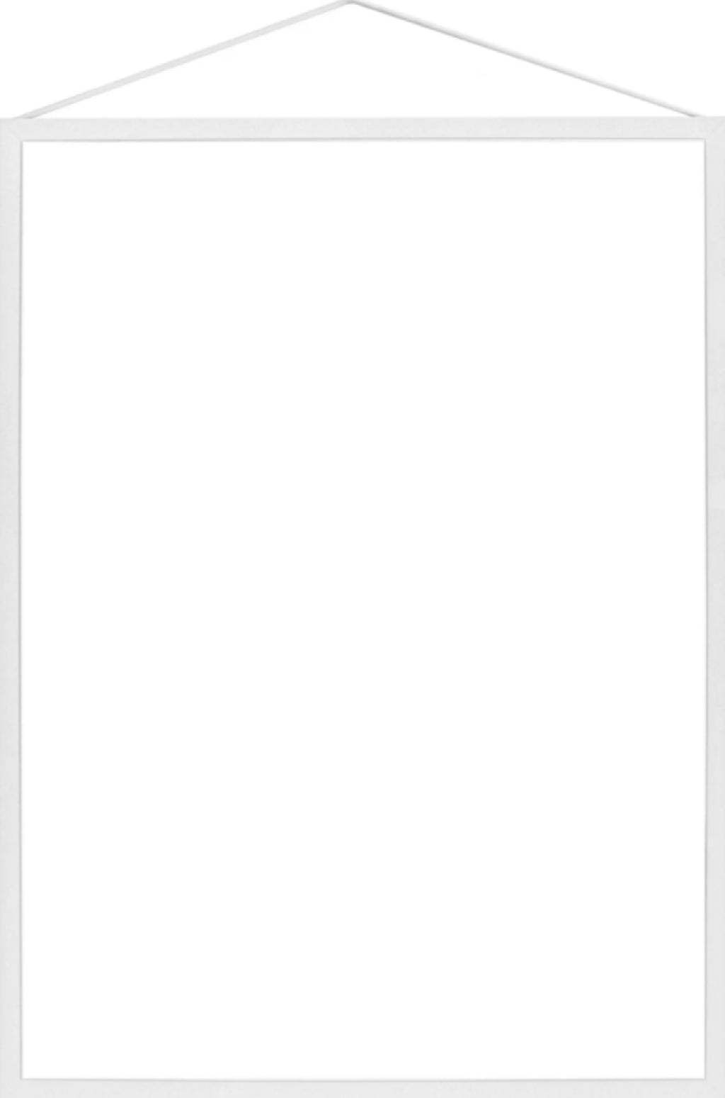 Moebe Frame A3 White - Stylish European Design with Acrylic & Aluminum