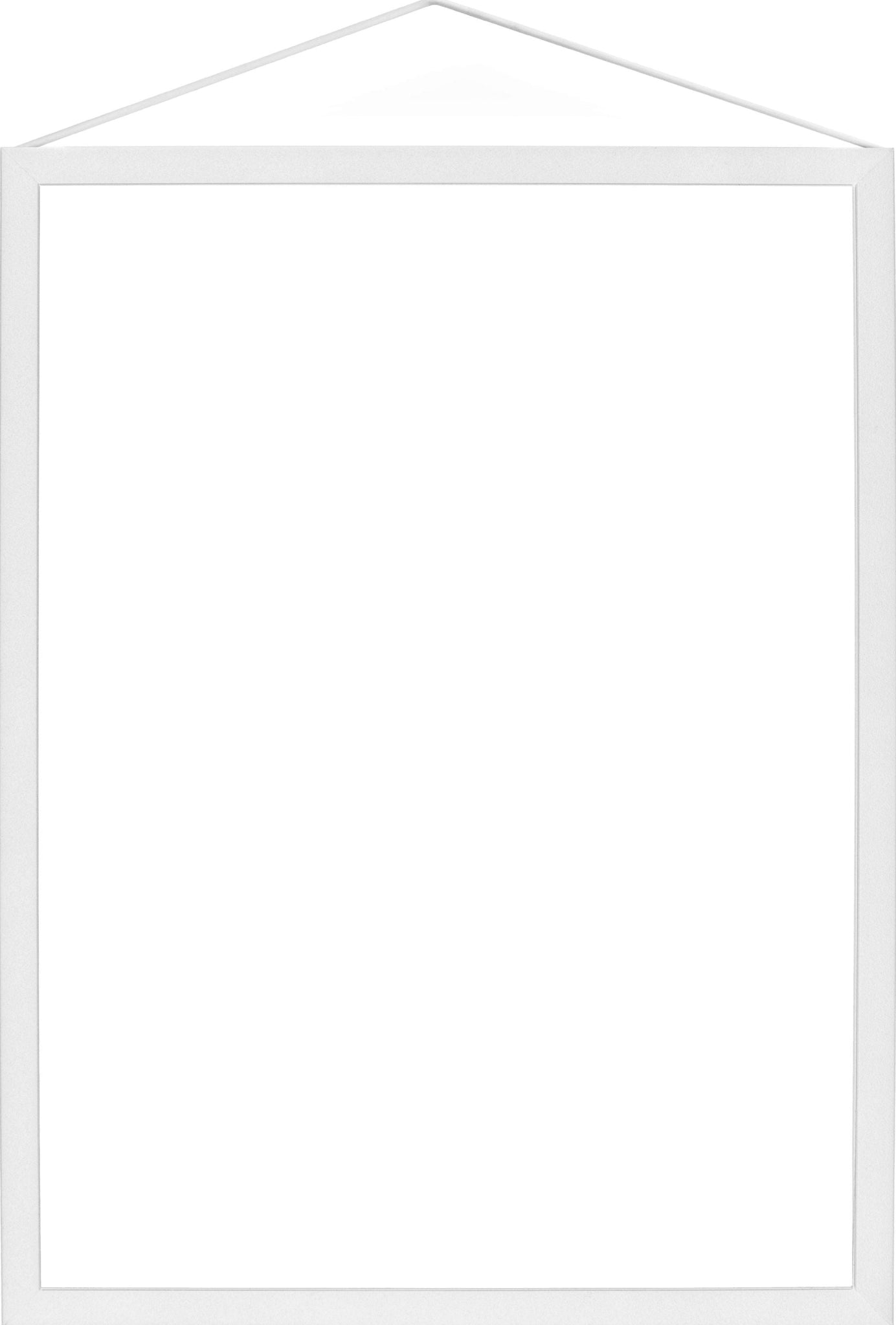 Moebe A4 White Frame: Sleek Aluminum & Acrylic Design, Made in Europe