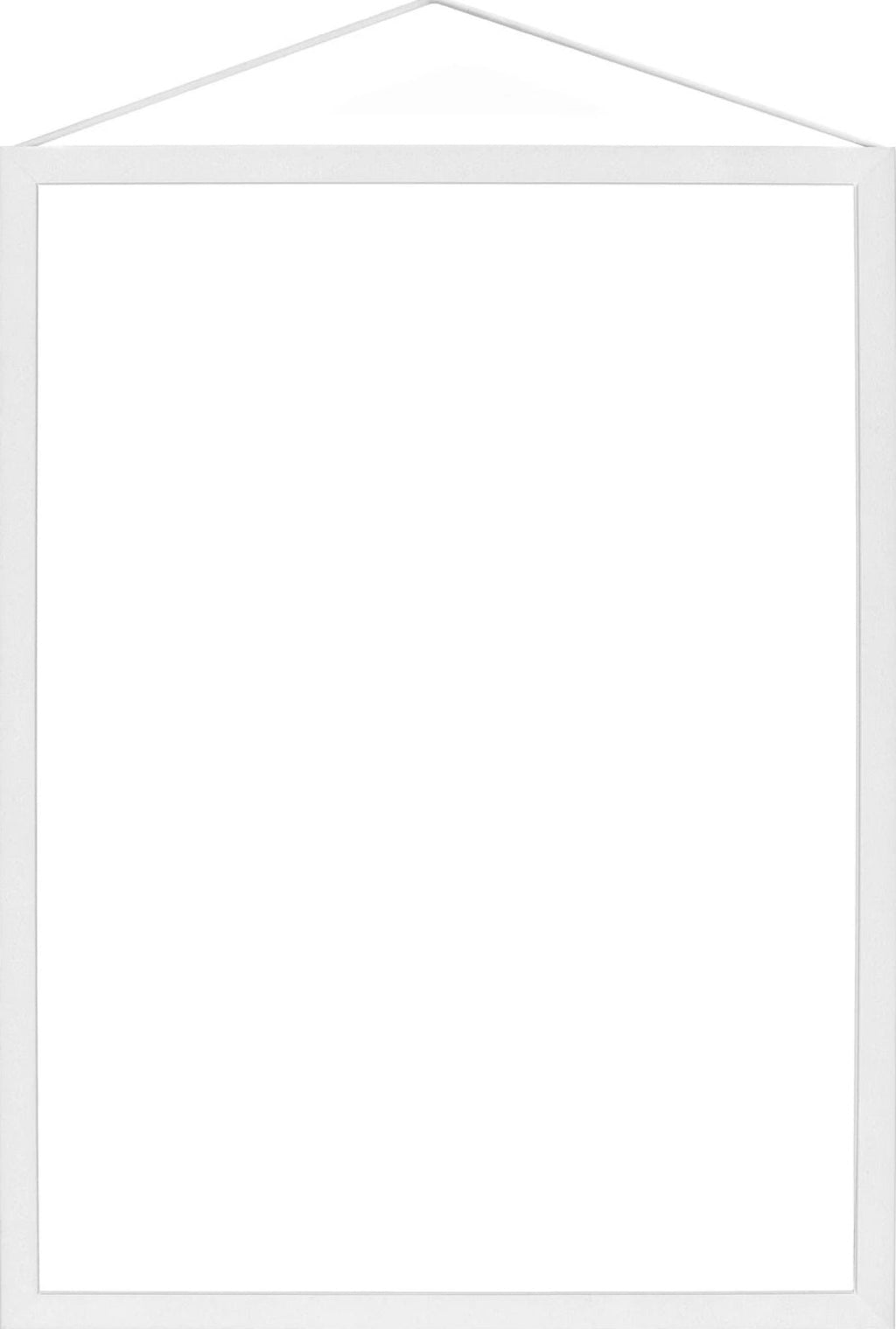 Moebe A4 White Frame: Sleek Aluminum & Acrylic Design, Made in Europe