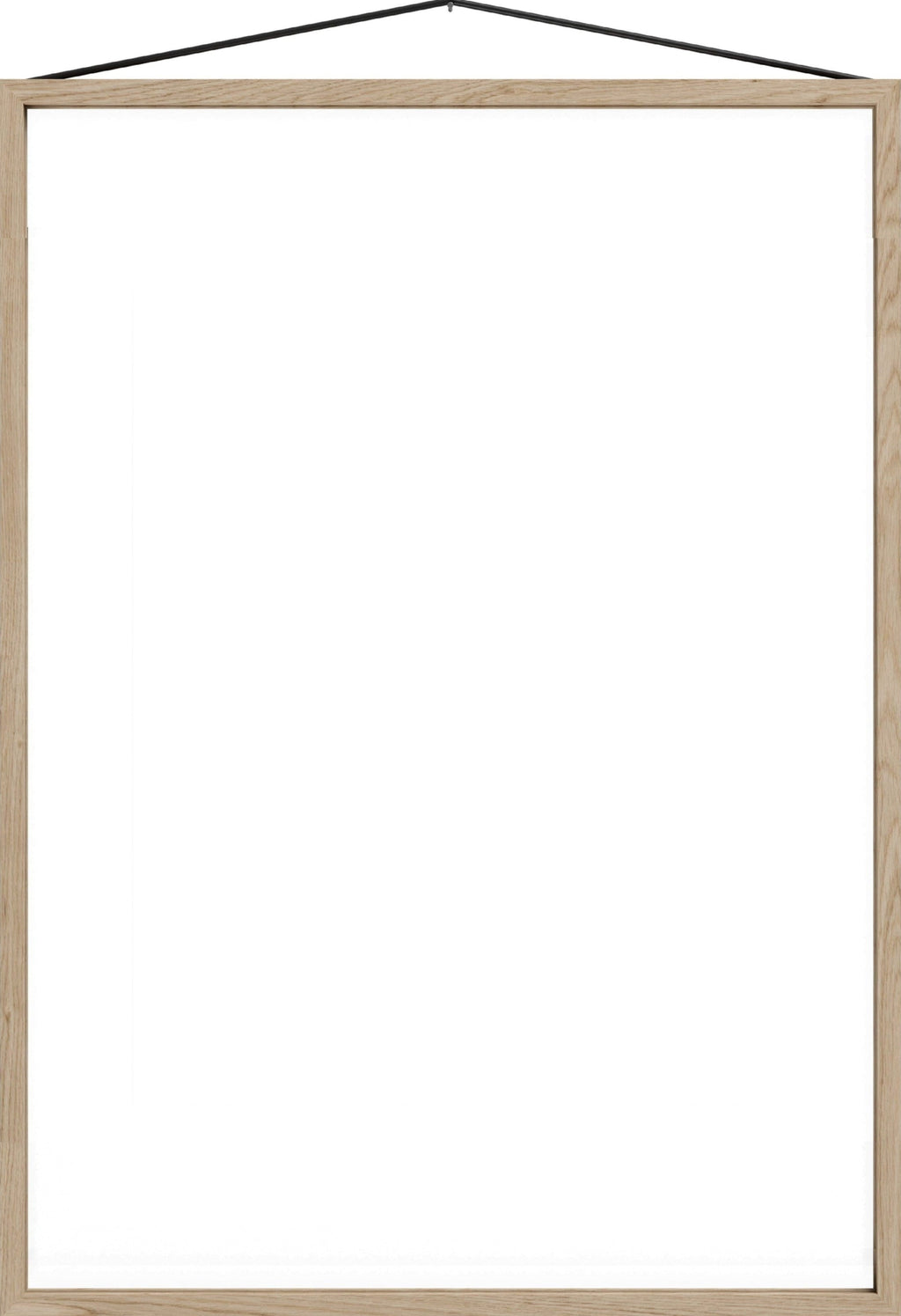 Moebe Frame 50x70 cm Oak - Stylish Acrylic Glass Frame Made in Europe