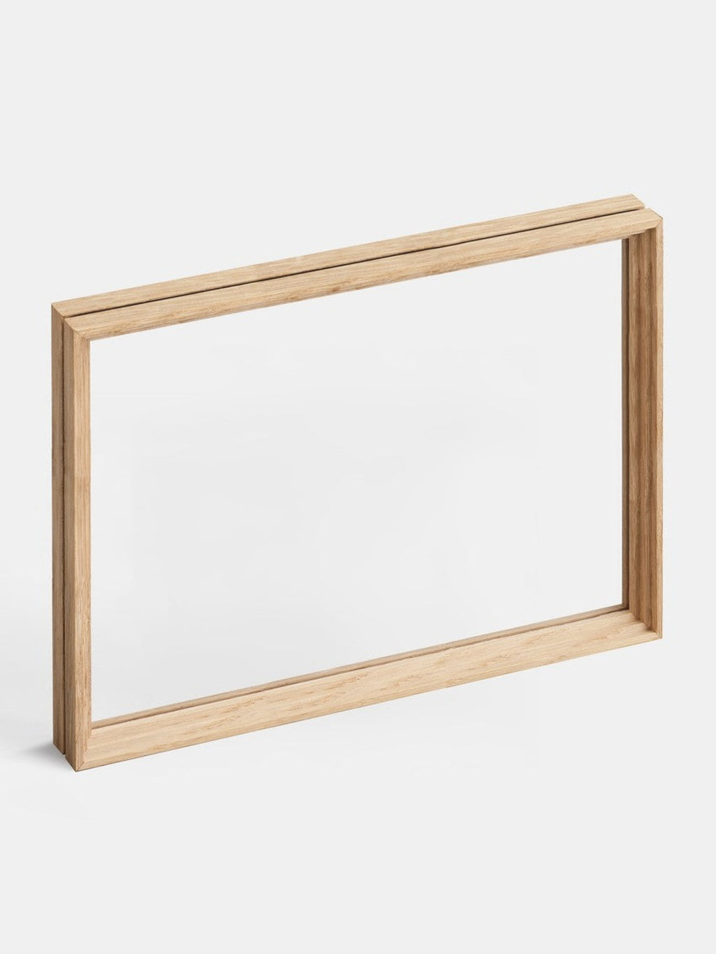 Moebe A4 Oak Frame: Stylish Acrylic & Oak Design, Made in Europe