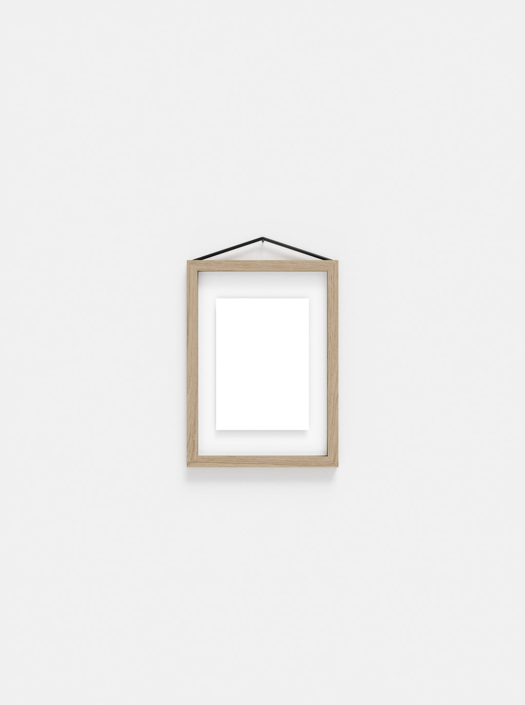 Moebe A5 Oak Frame: Stylish Acrylic & Oak Design, Made in Europe