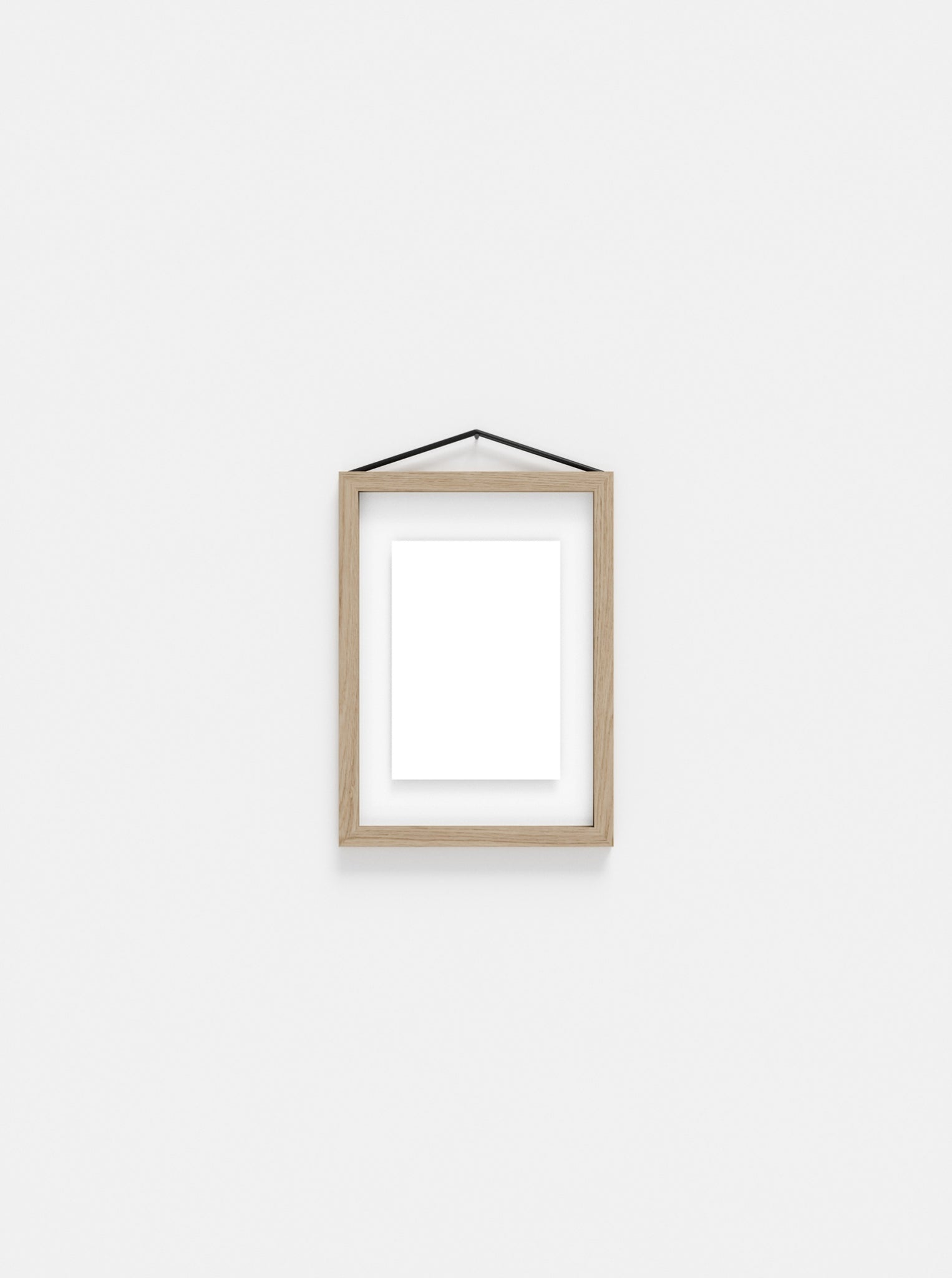 Moebe A5 Oak Frame: Stylish Acrylic & Oak Design, Made in Europe