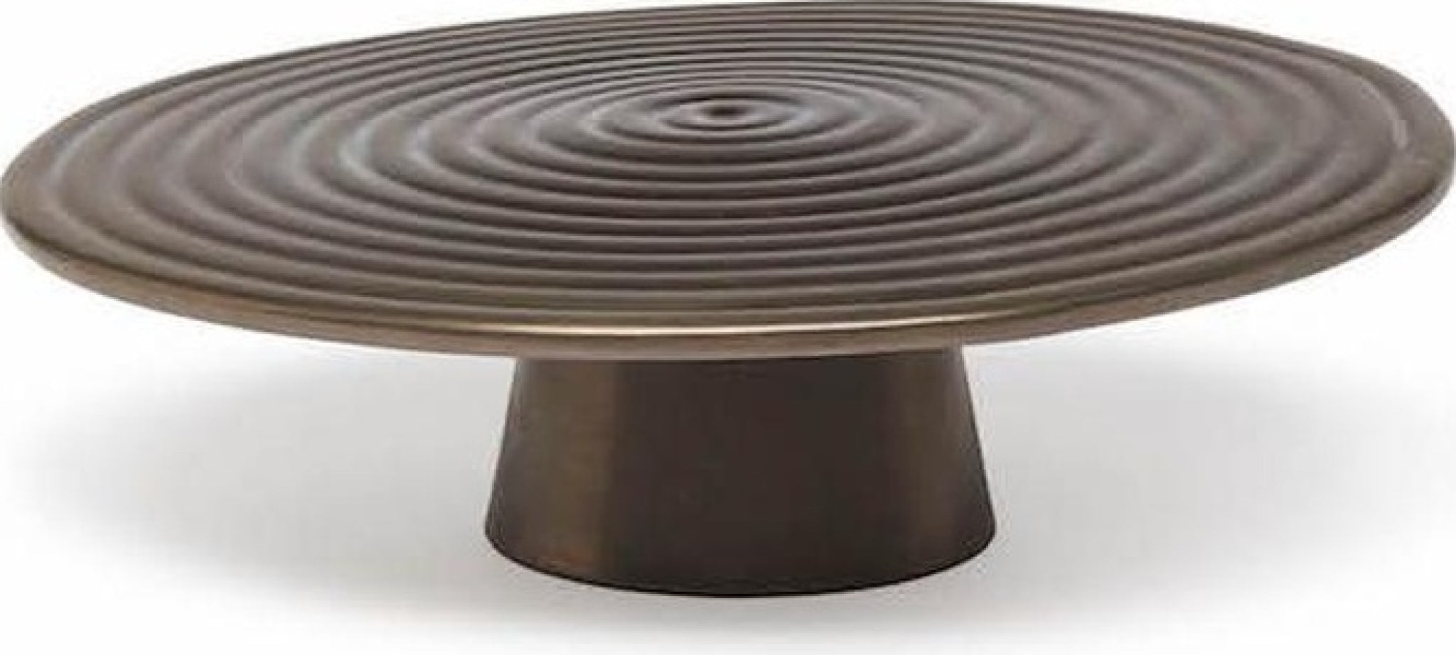 Dutchdeluxes cake stand Ø 32 cm, matt platinum