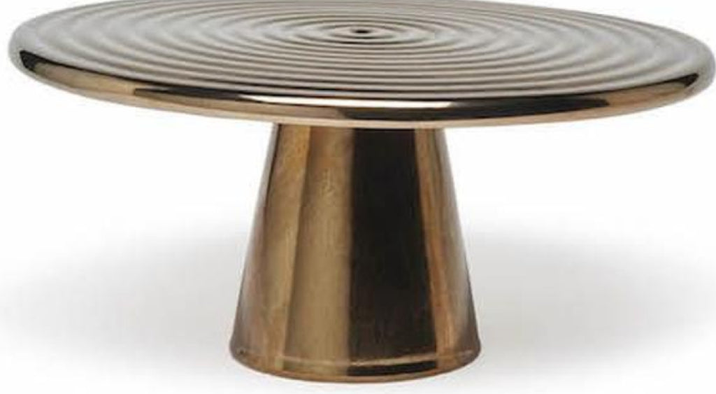 Dutchdeluxes cake stand Ø 25 cm, platinum