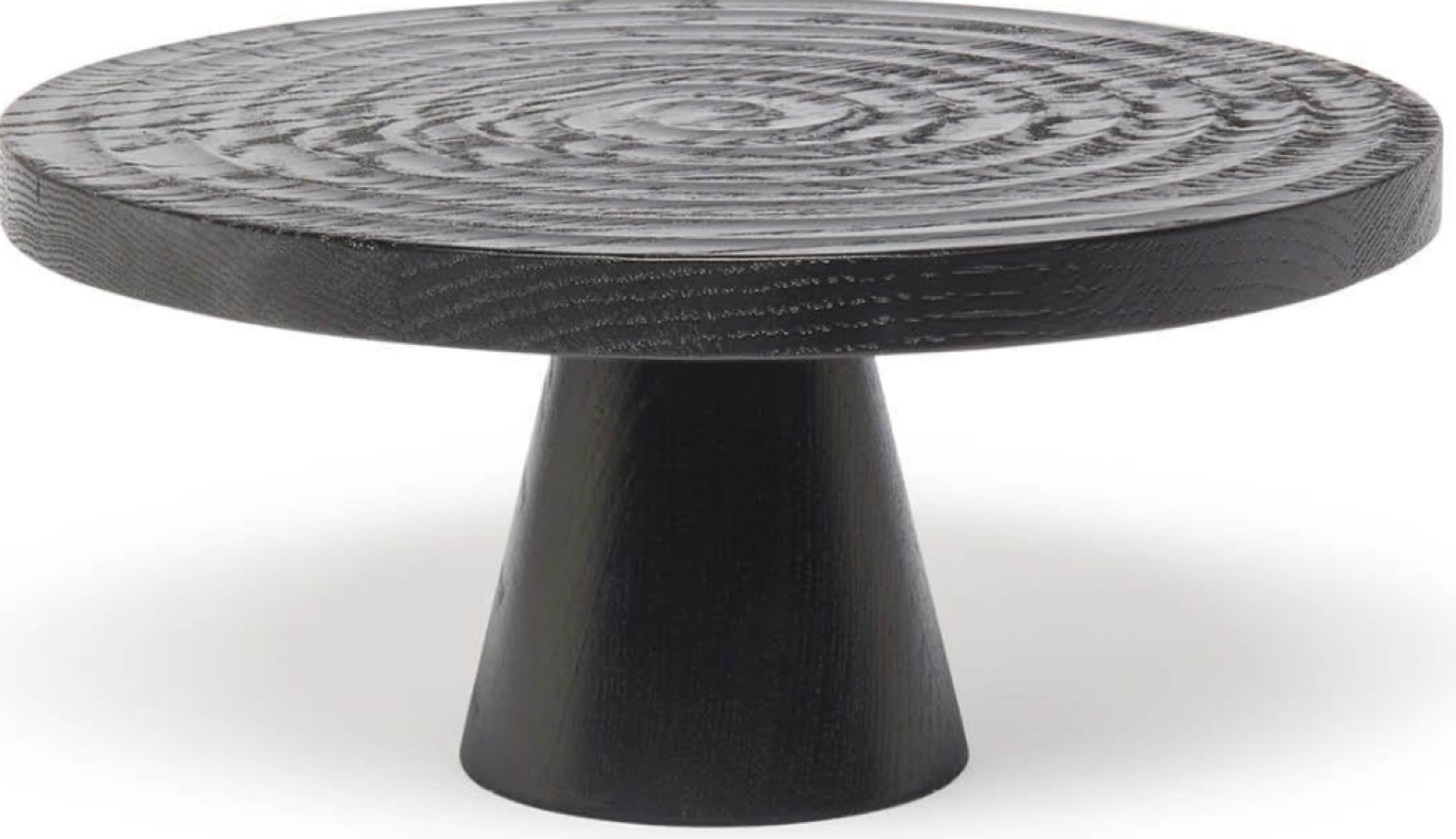 Dutchdeluxes cake stand dark oak, Ø 25 cm