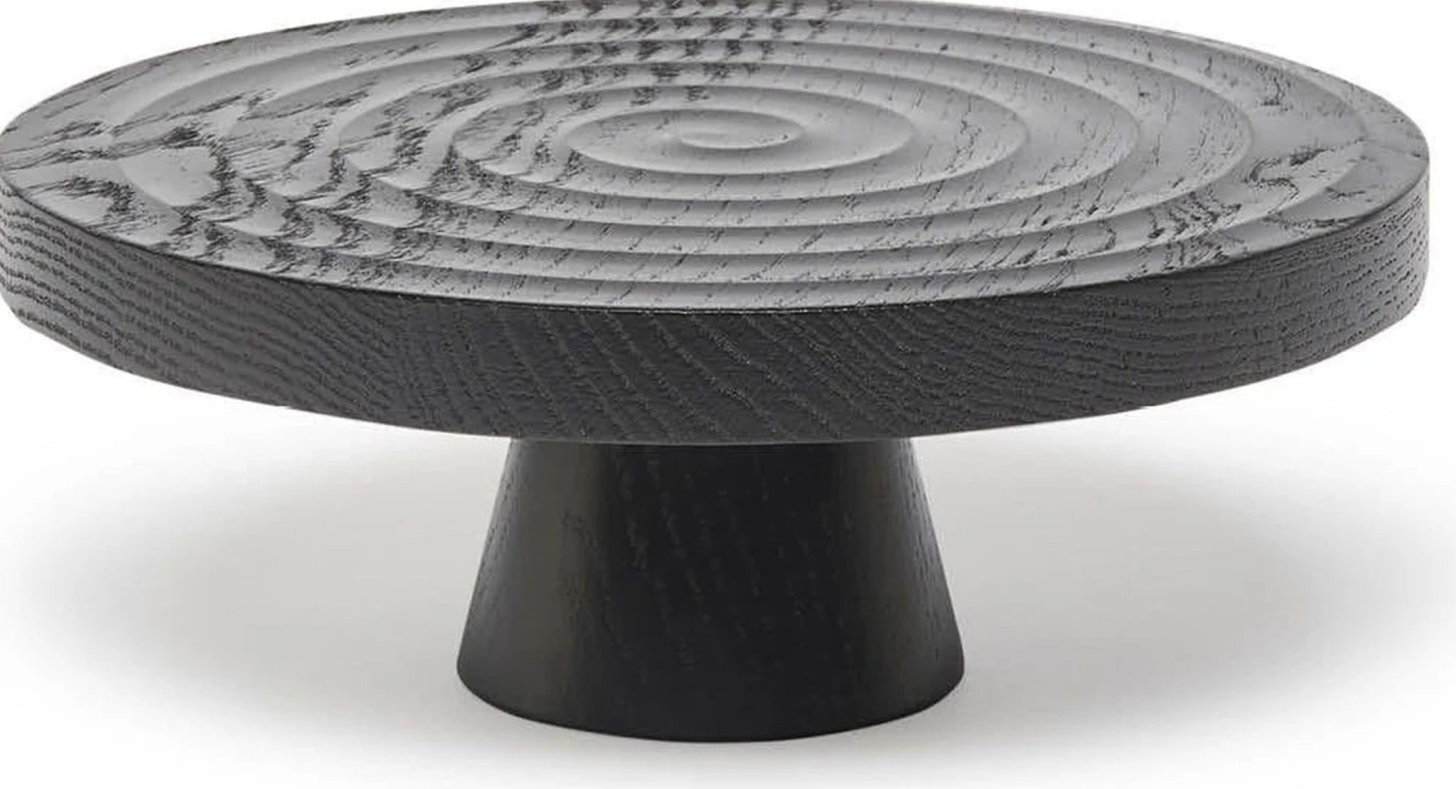 Dutchdeluxes cake stand dark oak, Ø 20 cm