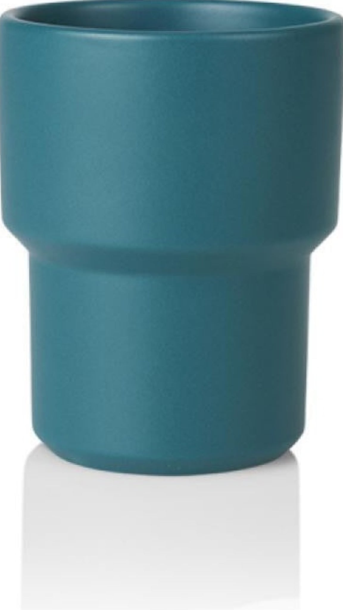 Lucie Kaas Fumario Mug Petrol Blue, 10cm