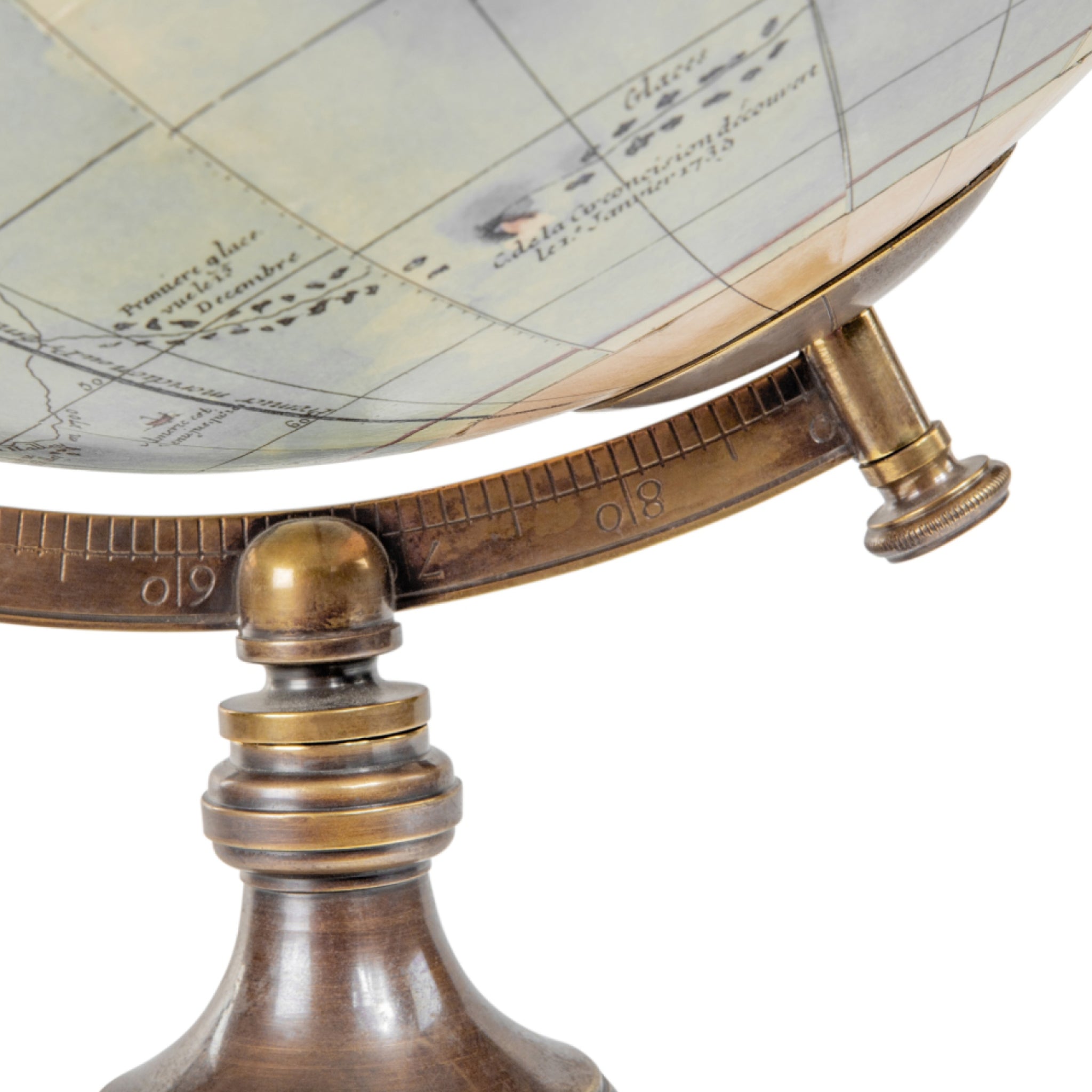 Authentic Models Vaugondy 1745 Globus, Classic Stand