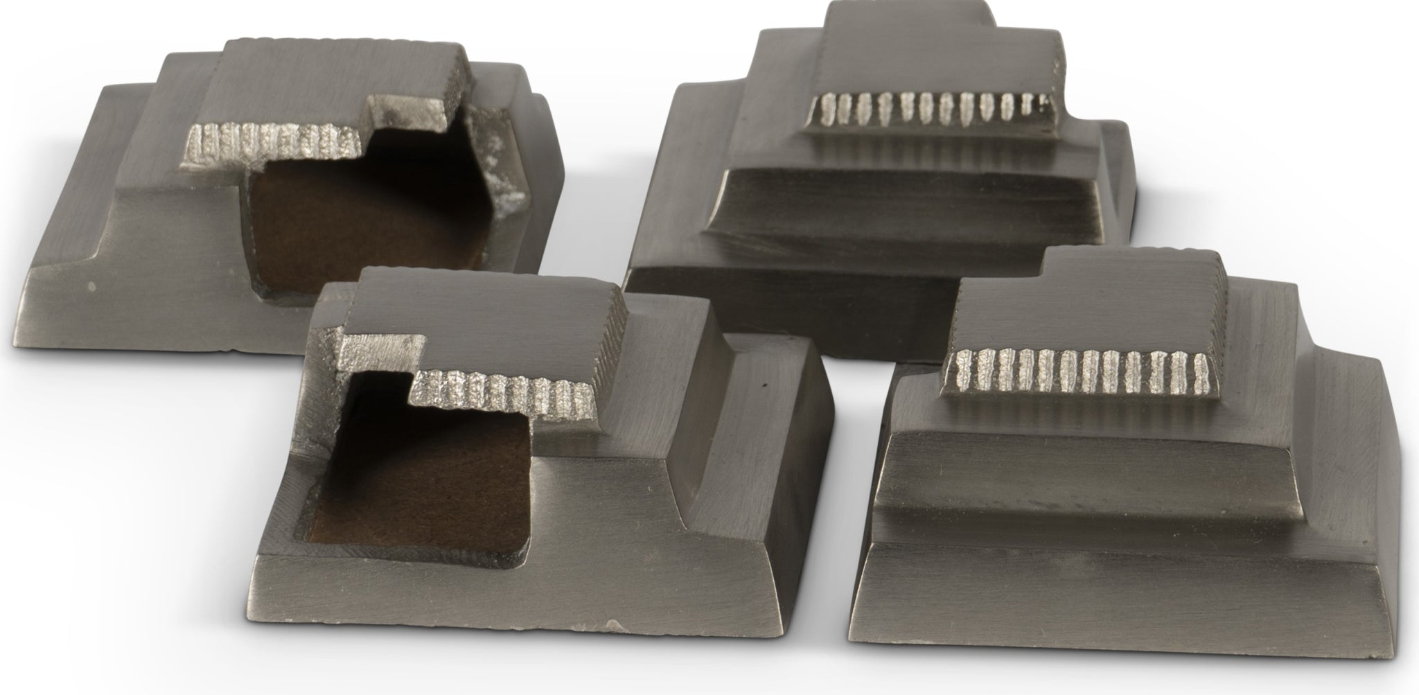 Authentic Models 2-sided Game Board For Chess And Checkers, Black