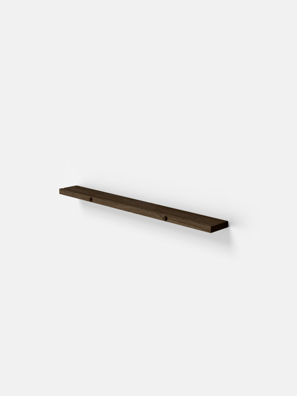 Moebe Gallery Shelf 70 cm in Smoked Oak - Minimalist Home Decor