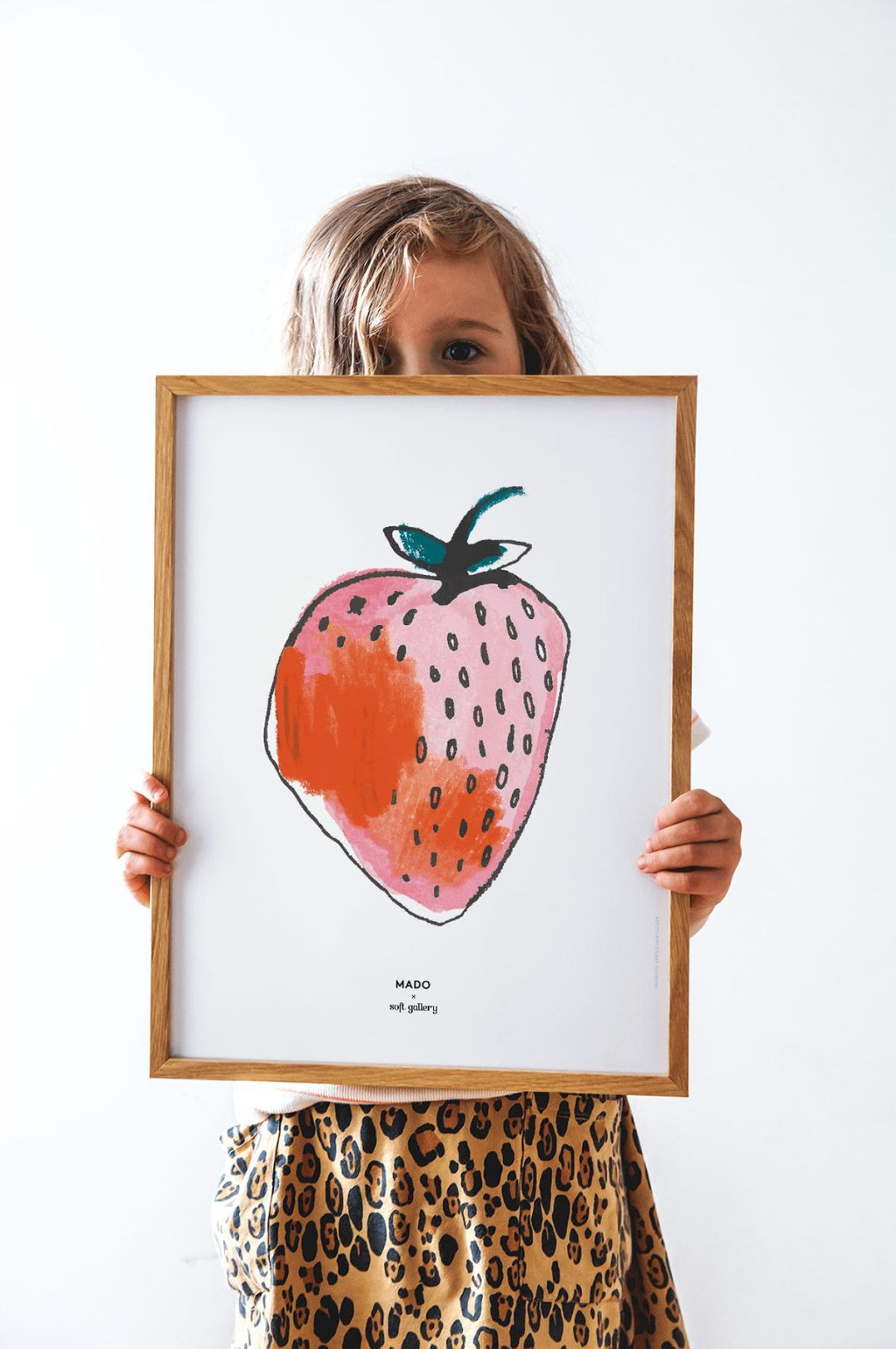 Paper Collective Strawberry Poster, 30x40 Cm