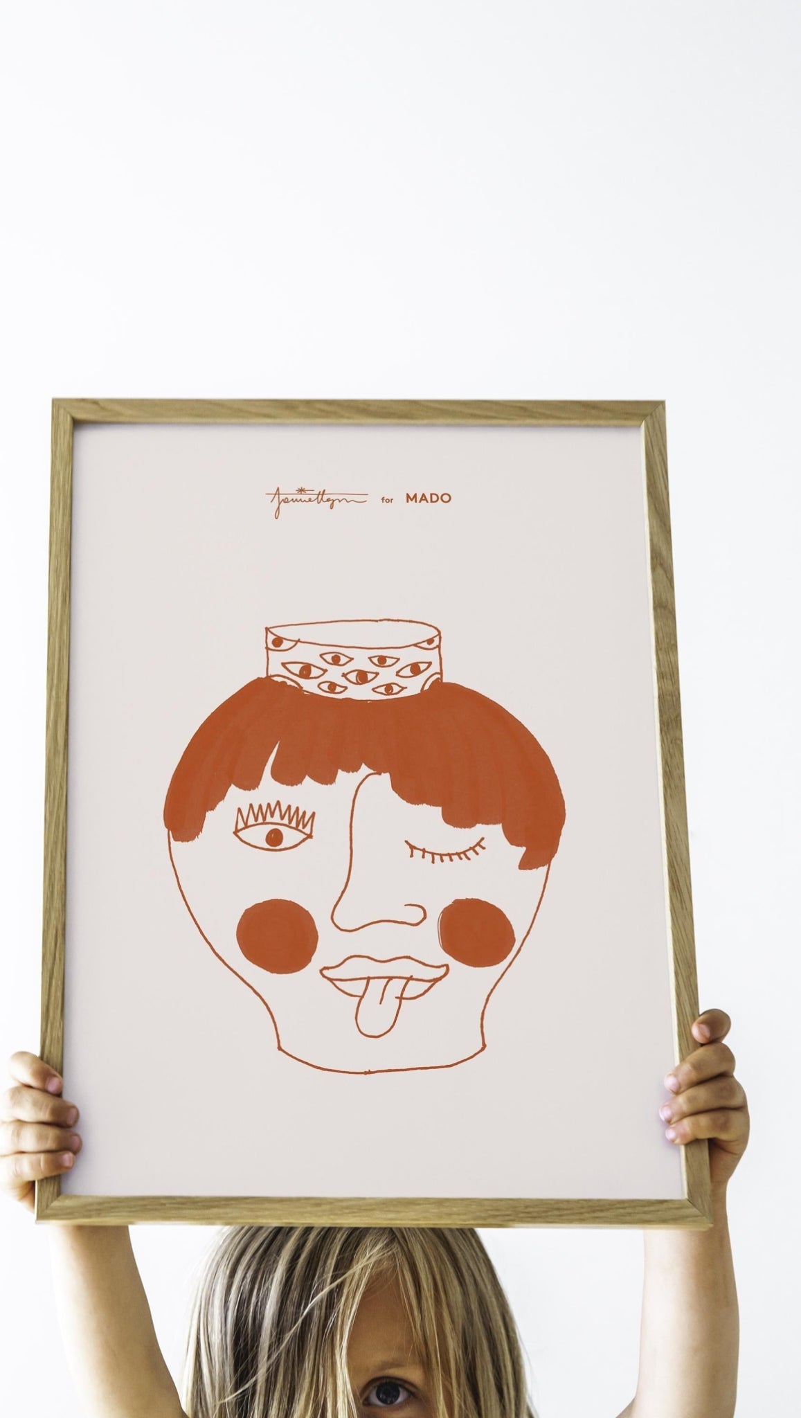Paper Collective Tongy Pongy Poster, 30x40 Cm