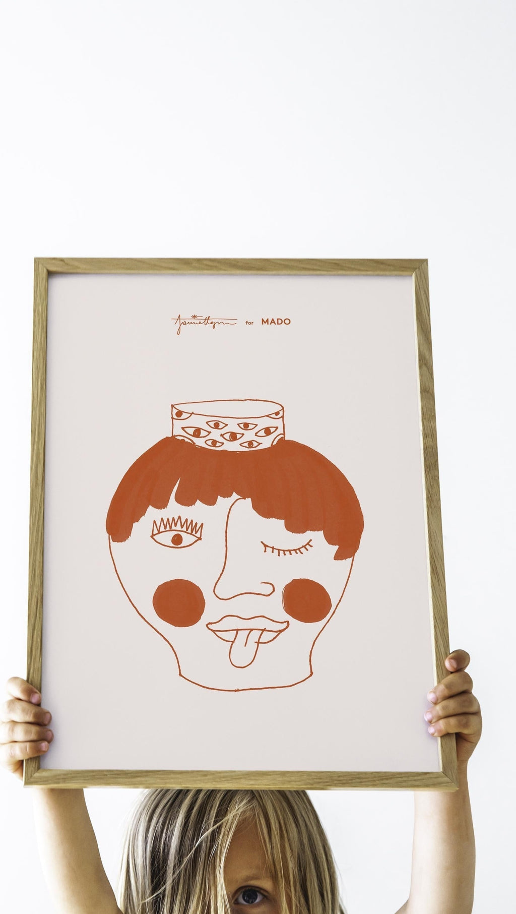 Paper Collective Tongy Pongy Poster, 30x40 Cm