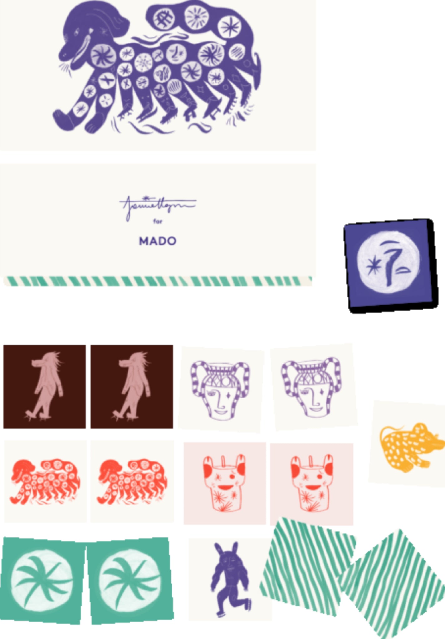 Paper Collective Jaime Hayon For Mado Memory Game