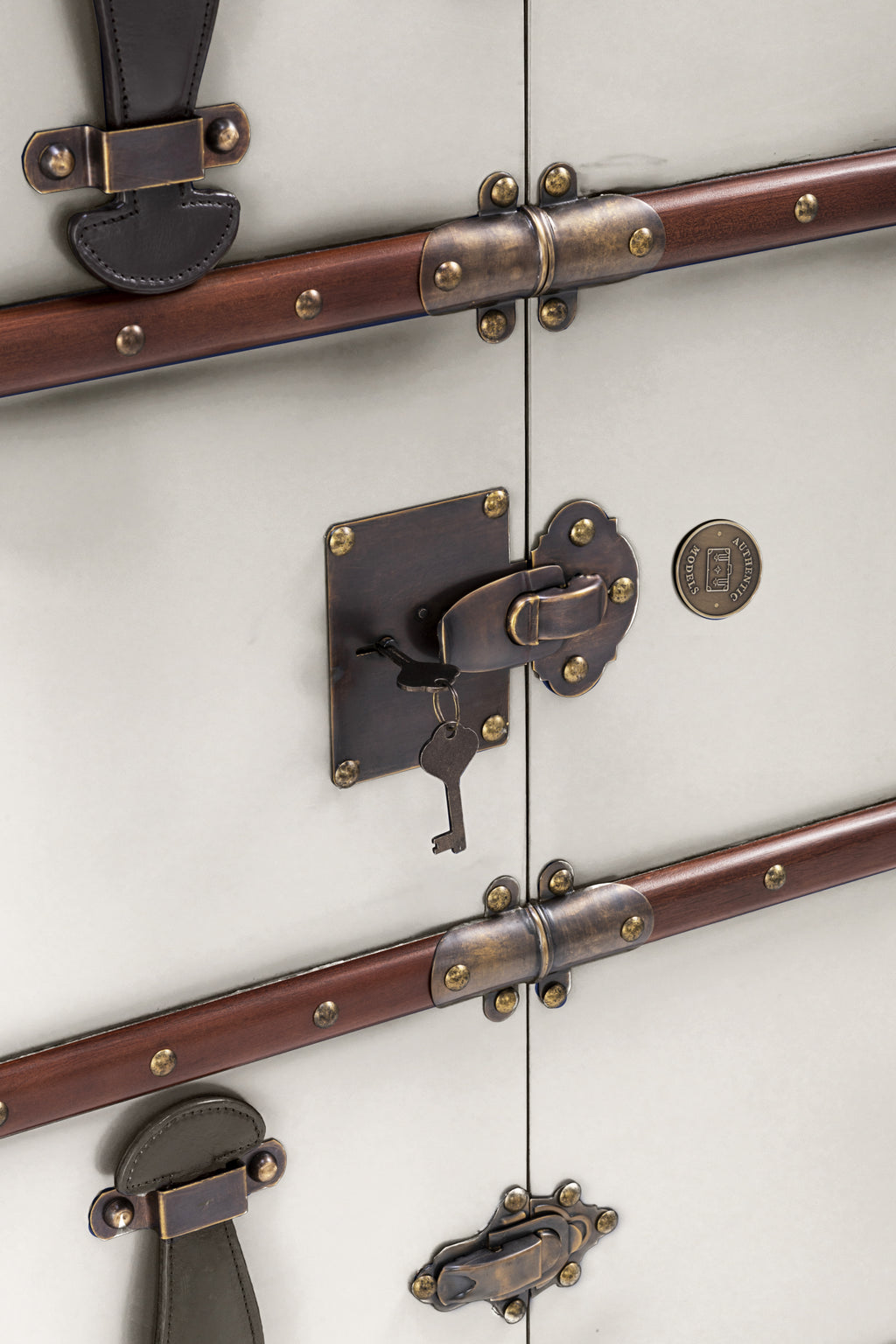 Authentic Models Stateroom Cabinet Case, Off White