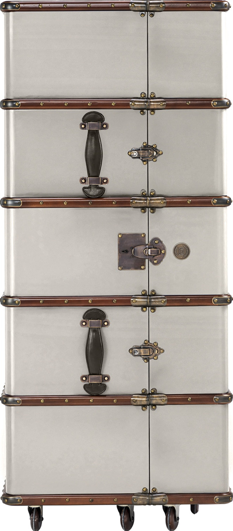 Authentic Models Stateroom Cabinet Case, Off White