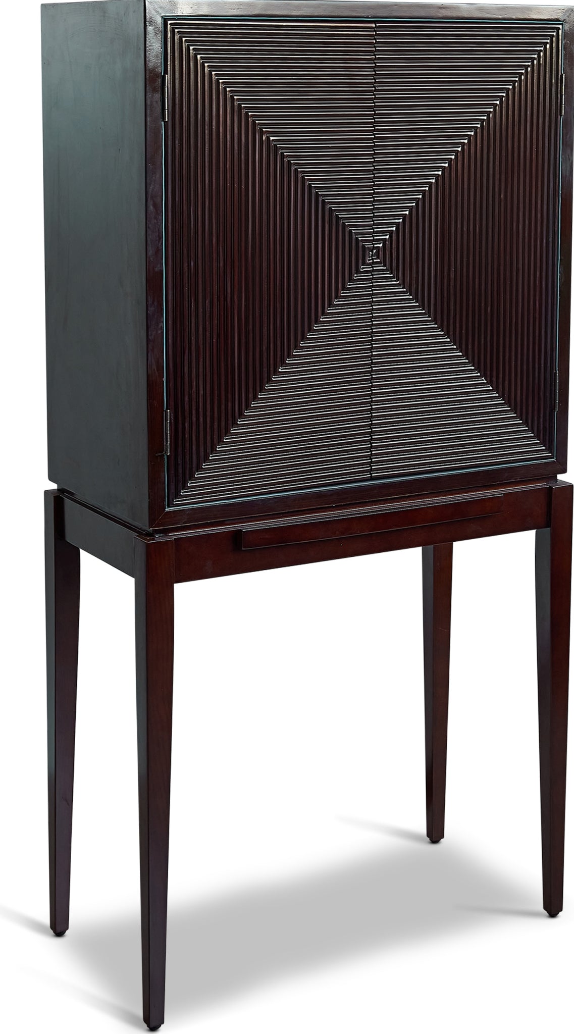 Authentic Models Art Deco Spirits Cabinet Lxh 75x150 Cm, Brown