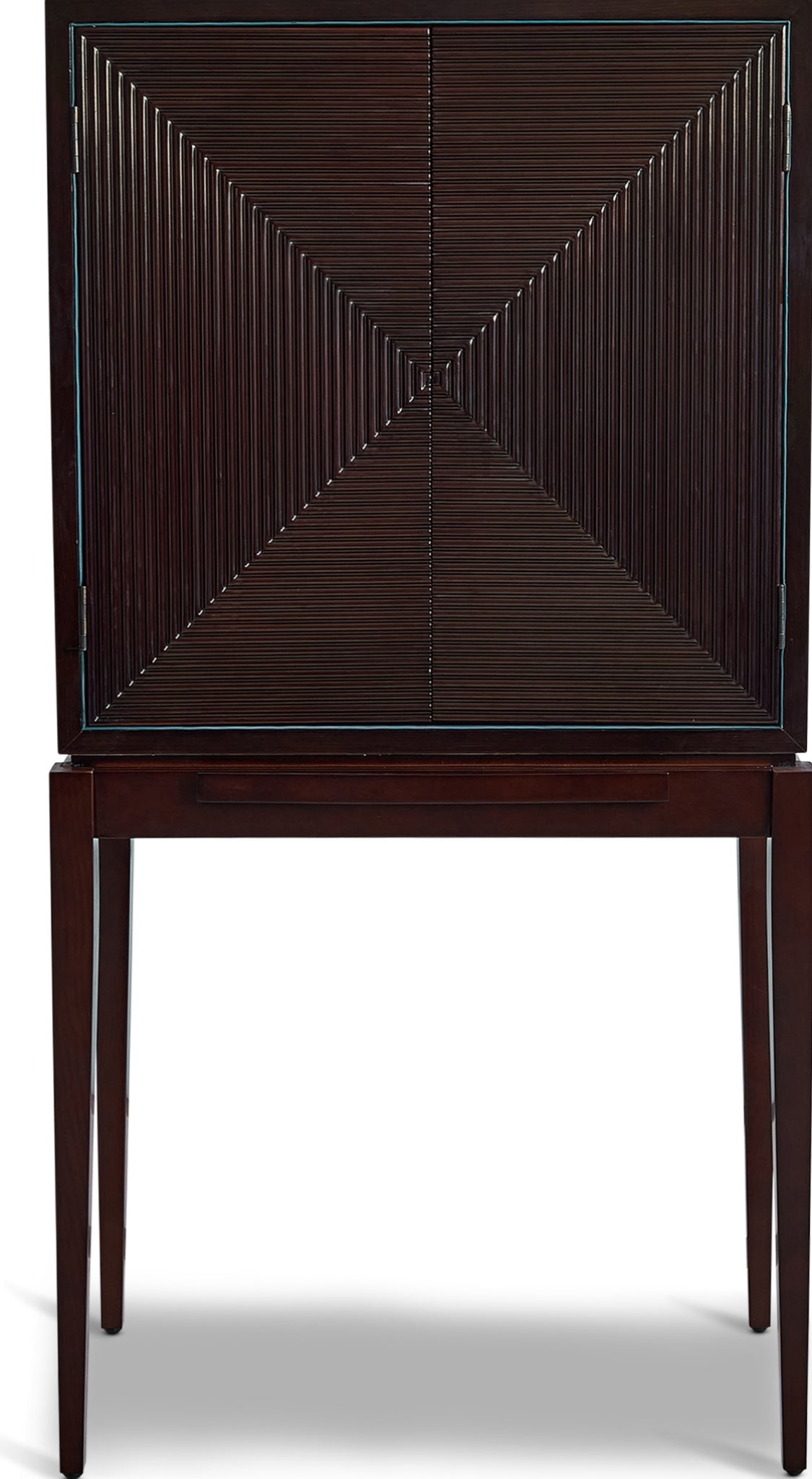 Authentic Models Art Deco Spirits Cabinet Lxh 75x150 Cm, Brown