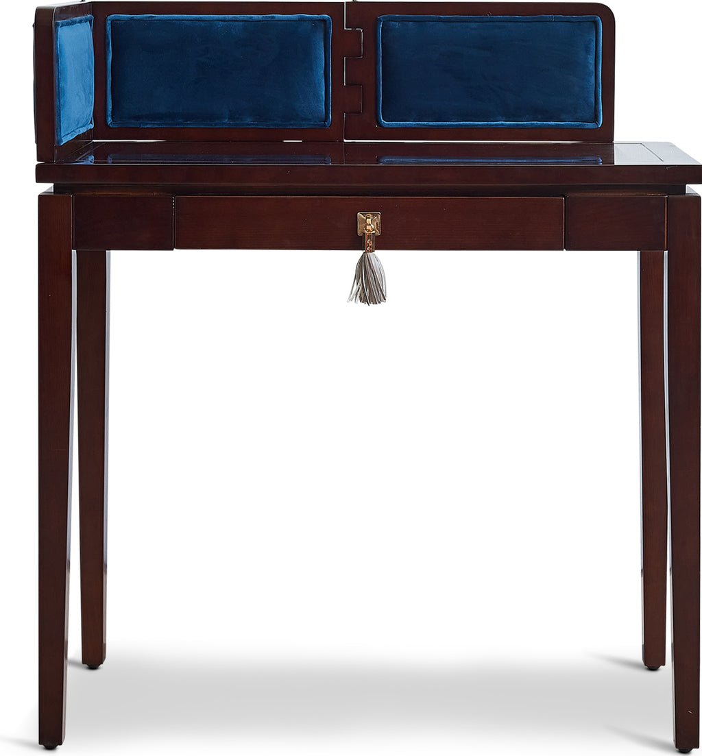 Authentic Models Elegance Desk Lxwxh 85x40x96, Blue