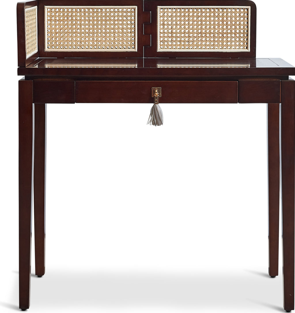 Authentic Models Elegance Desk Lxwxh 85x40x96, Rattan