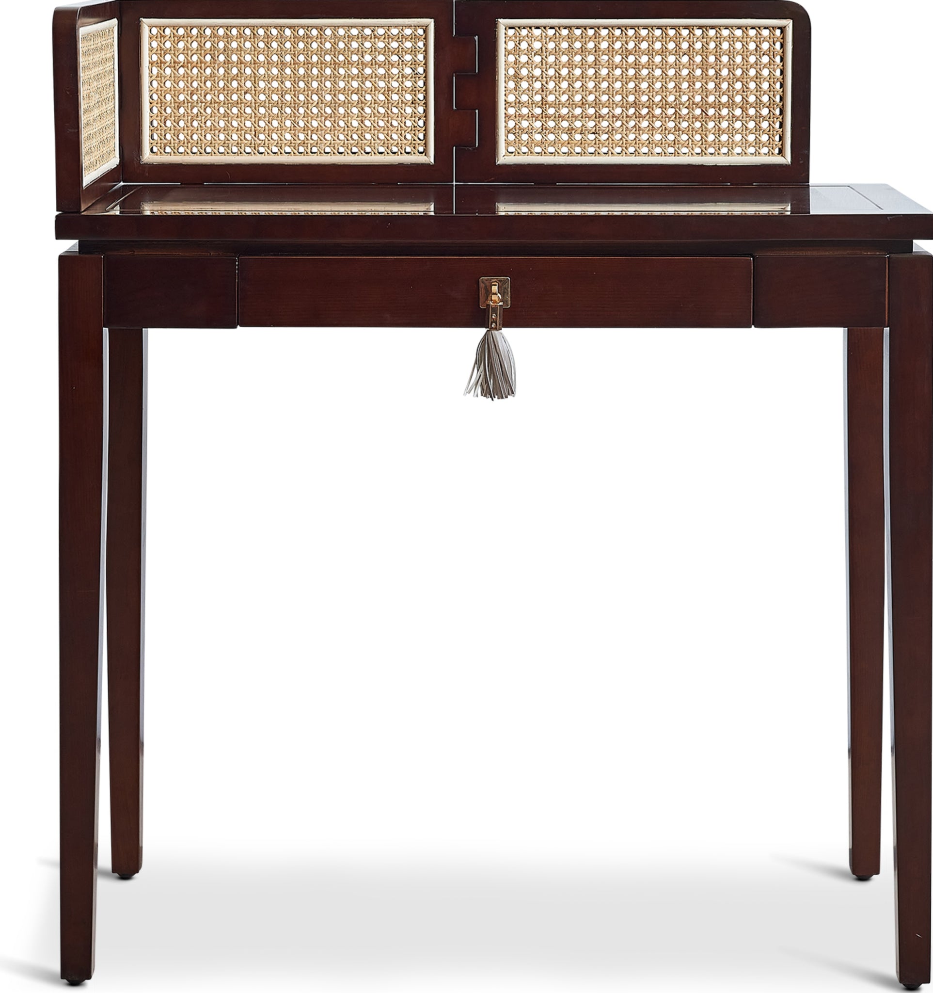 Authentic Models Elegance Desk Lxwxh 85x40x96, Rattan