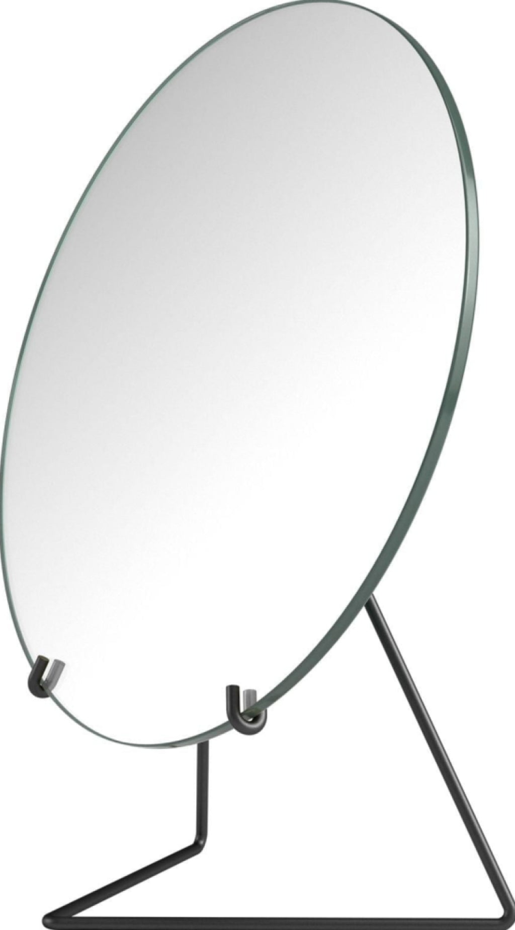 Sleek Moebe Standing Mirror Ø30 cm in Black - Minimalist Design