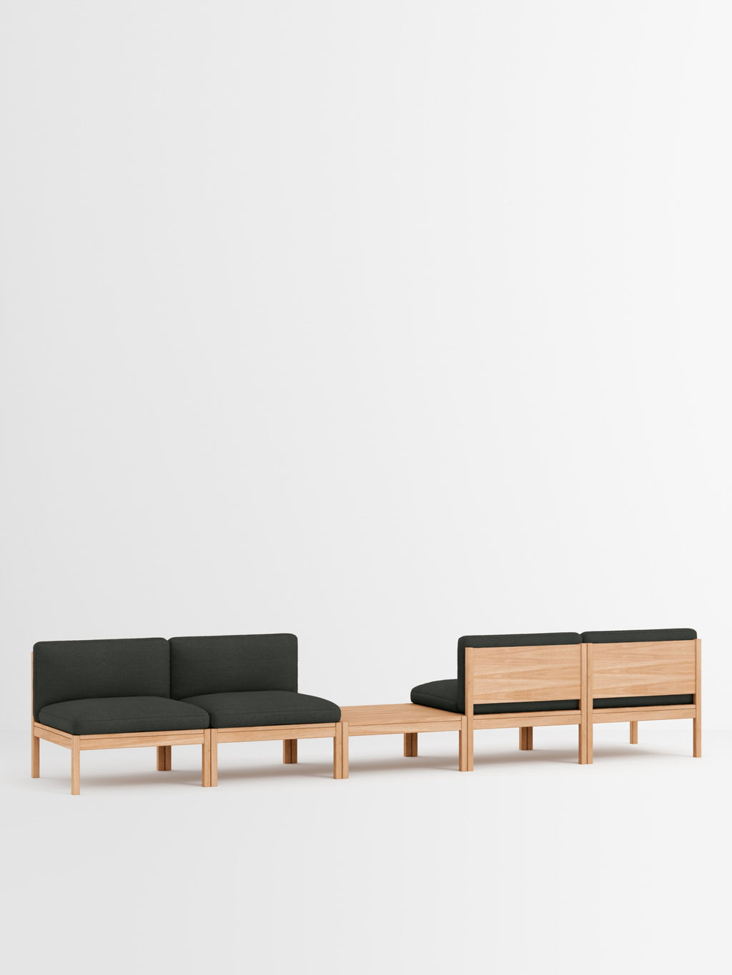 Moebe Modular Sofa Set, Mixed Combination B, Re-wool 198 (fsc Mix Credit)