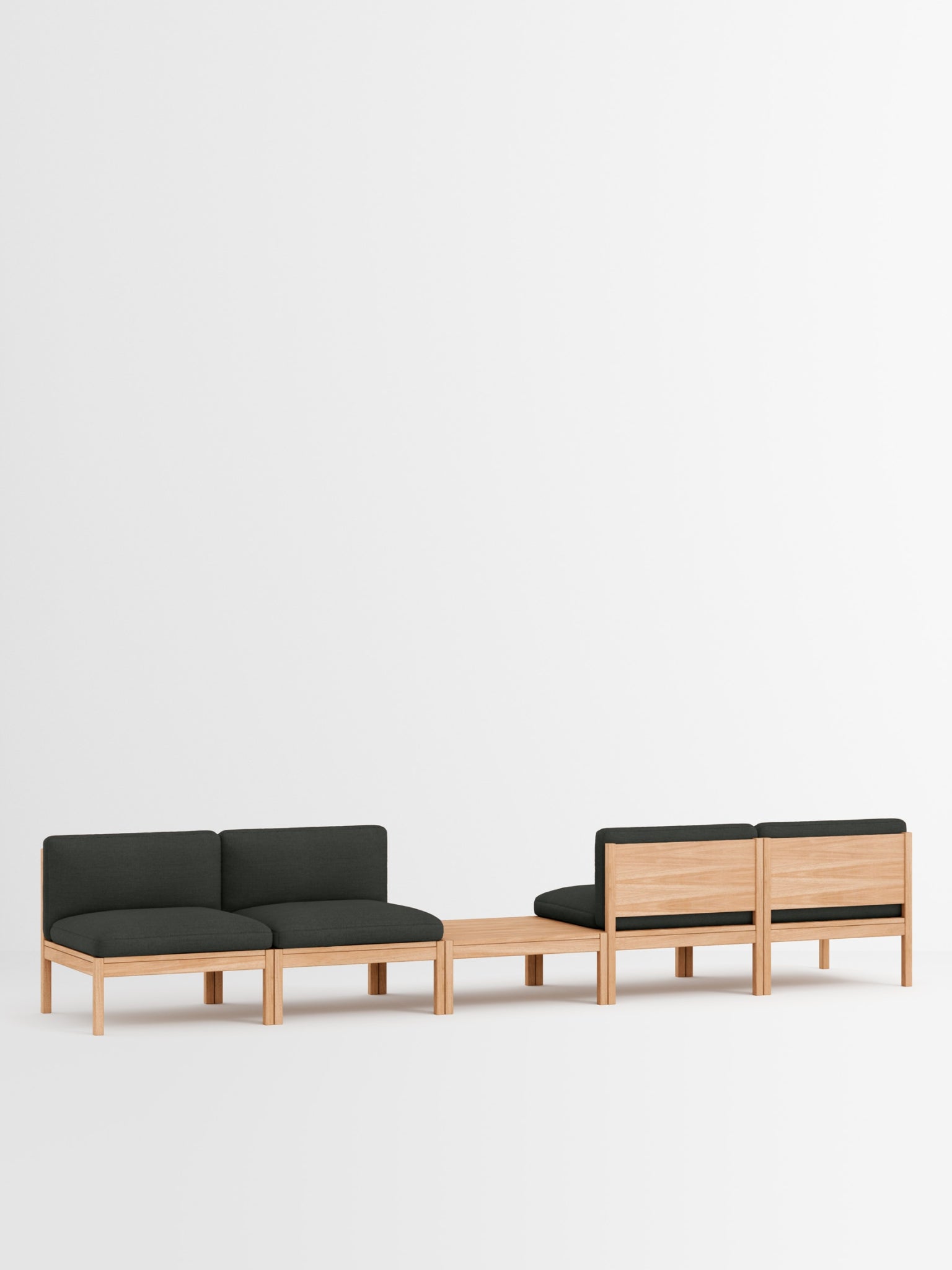 Moebe Modular Sofa Set, Mixed Combination B, Re-wool 198 (fsc Mix Credit)