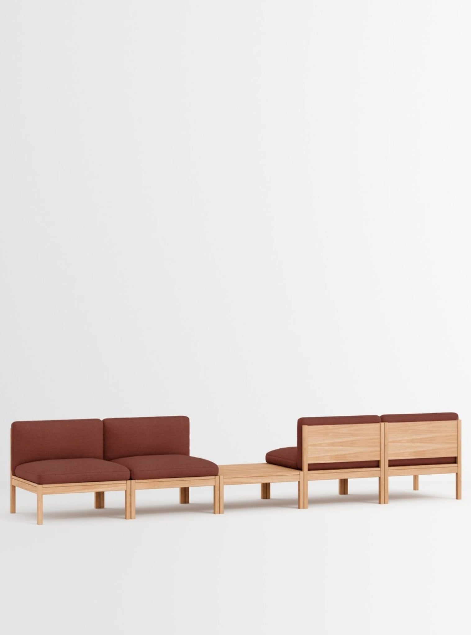 Moebe Modular Sofa Set, Mixed Combination B, Re-wool 687 (fsc Mix Credit)