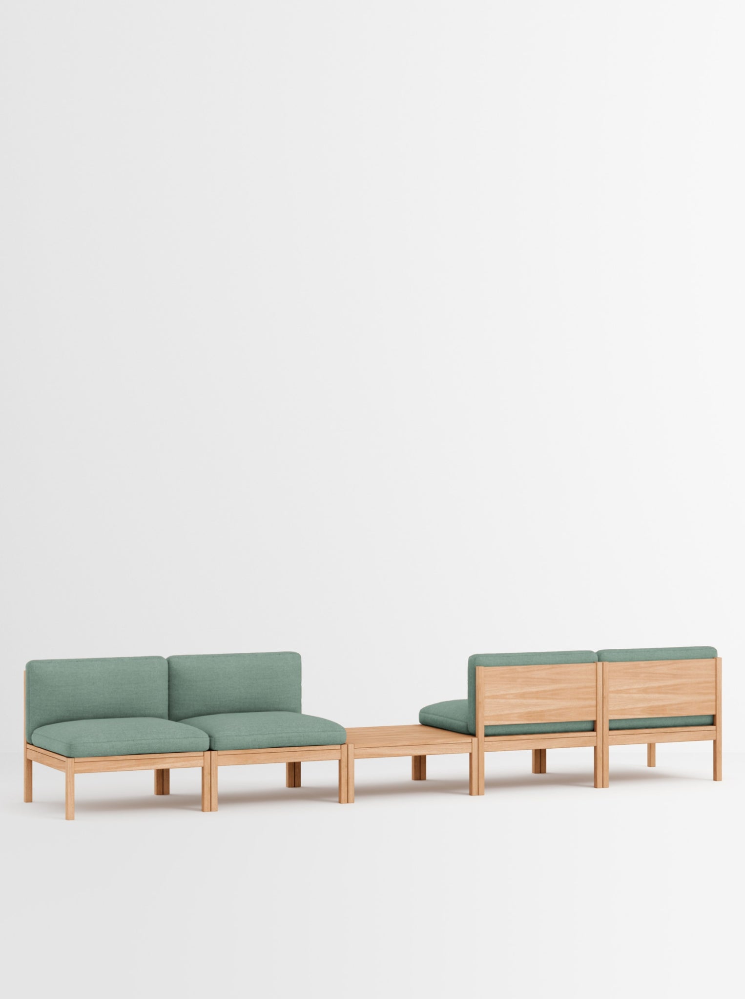 Moebe Modular Sofa Set, Mixed Combination B, Re-wool 868 (fsc Mix Credit)