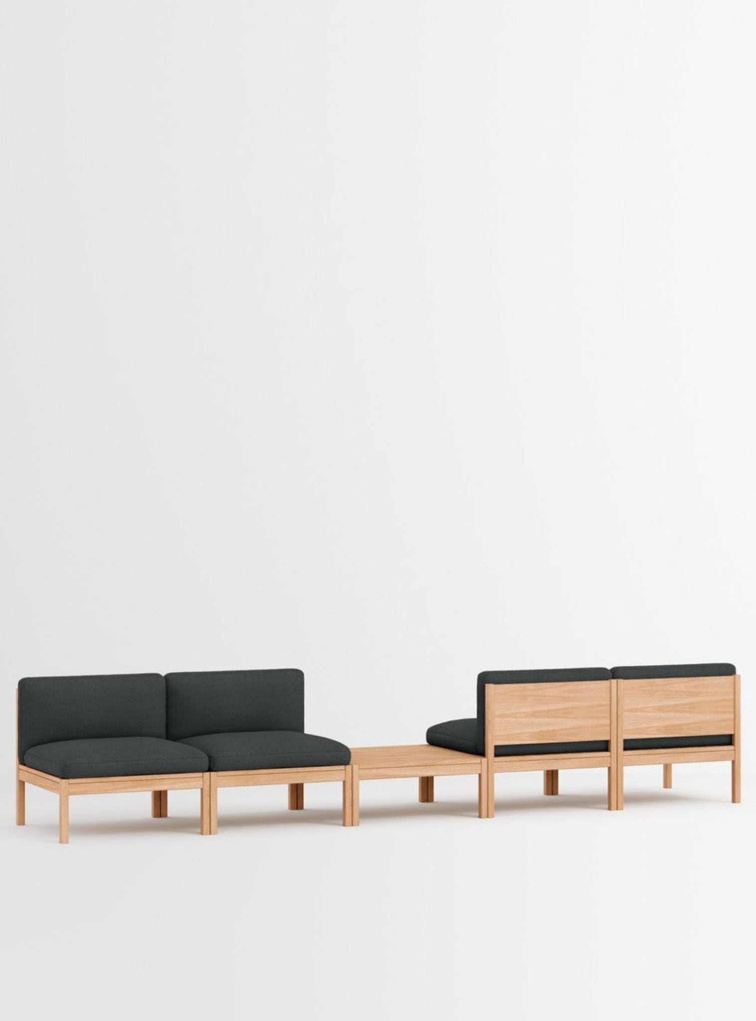 Moebe Modular Sofa Set, Mixed Combination B, Re-wool 987 (fsc Mix Credit)
