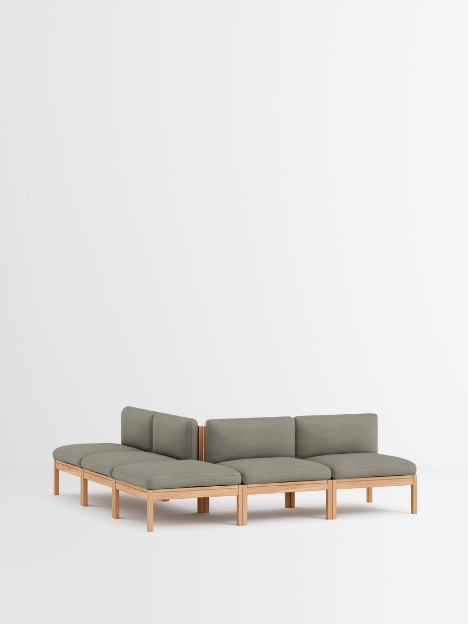 Moebe Modular Sofa Set, Mixed Combination C, Re-wool 128 (fsc Mix Credit)