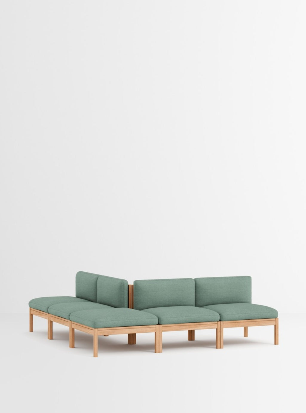 Moebe Modular Sofa Set, Mixed Combination C, Re-wool 868 (fsc Mix Credit)