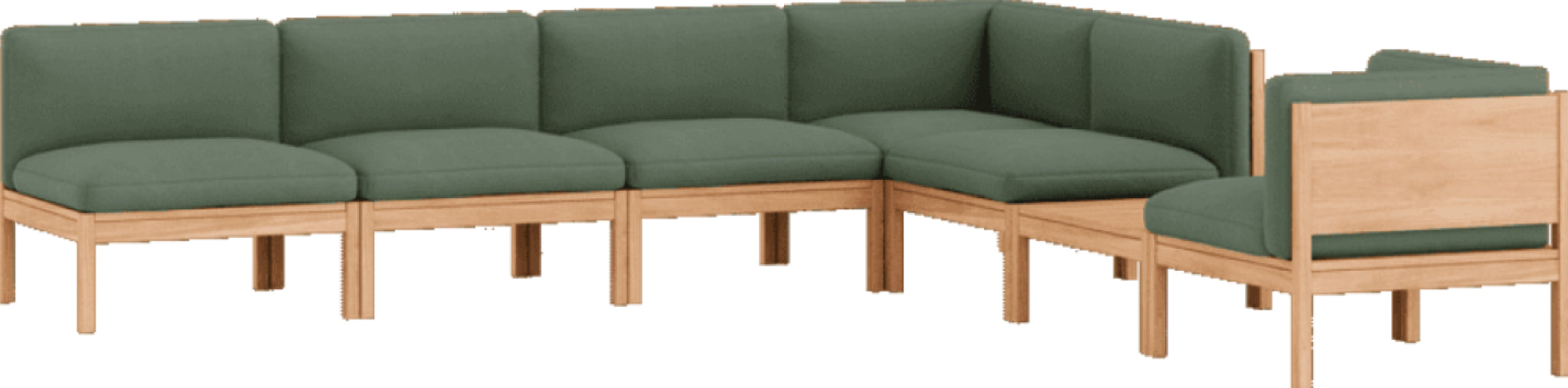 Moebe Modular Sofa Set, Mixed Combination D, Field 943 (fsc Mix Credit)