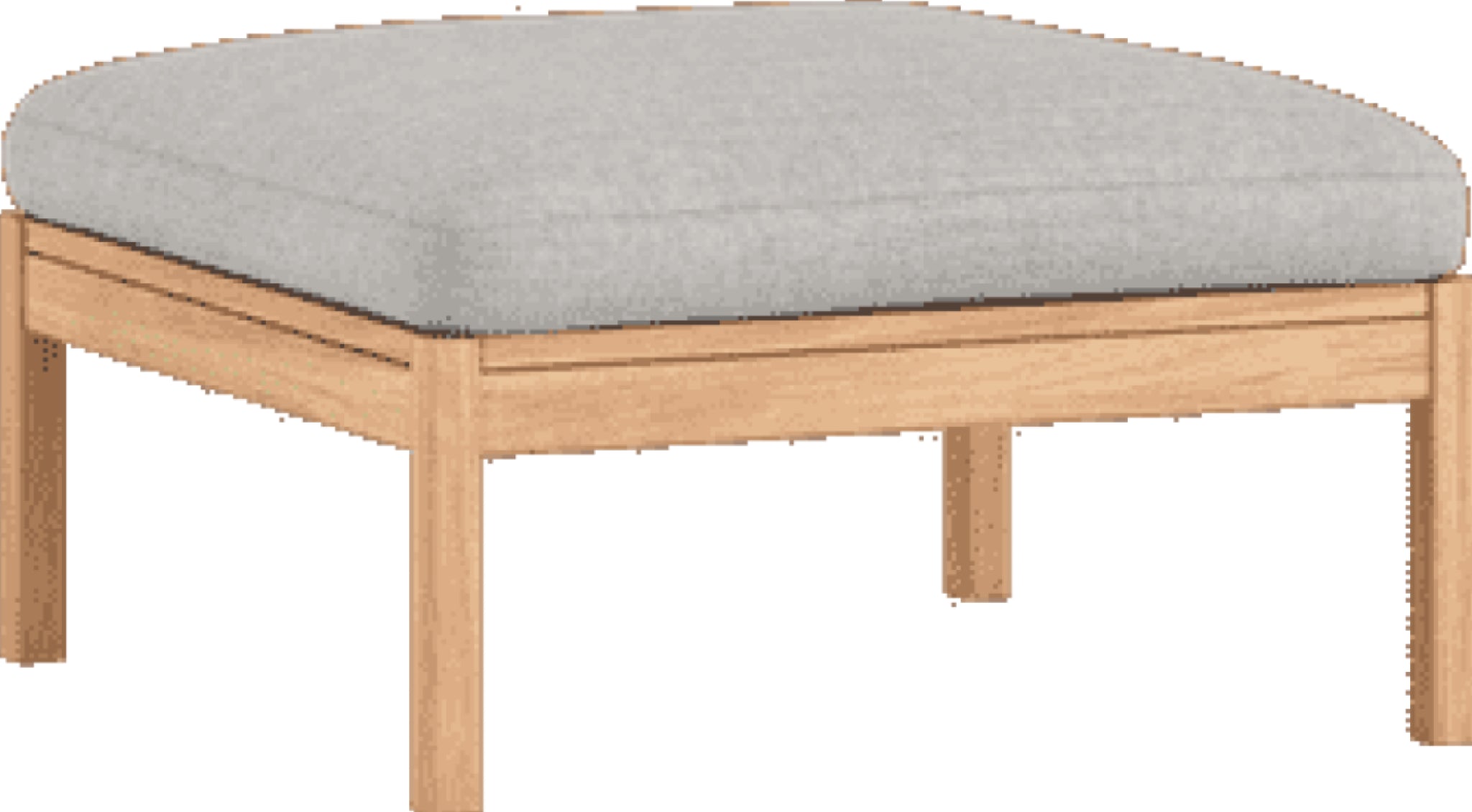 Moebe Modular Sofa Set, Ottoman, Autumn 101 (fsc Mix Credit)