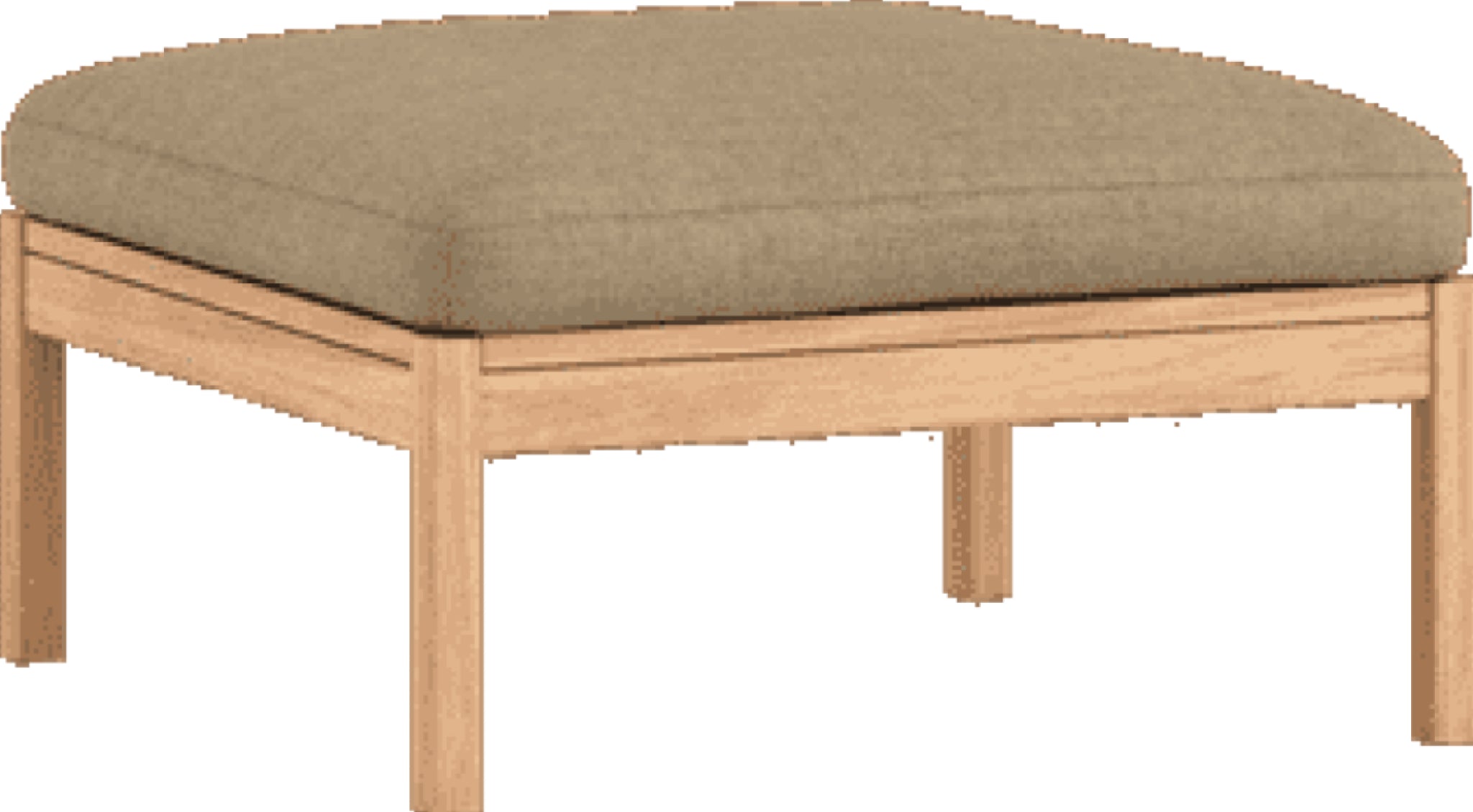 Moebe Modular Sofa Set, Ottoman, Autumn 221 (fsc Mix Credit)