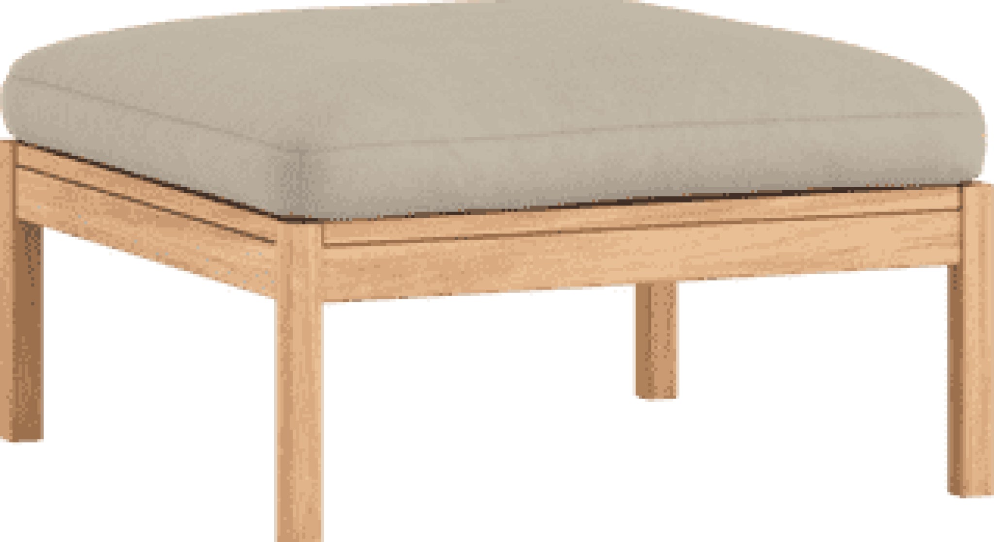 Moebe Modular Sofa Set, Ottoman, Field 233 (fsc Mix Credit)