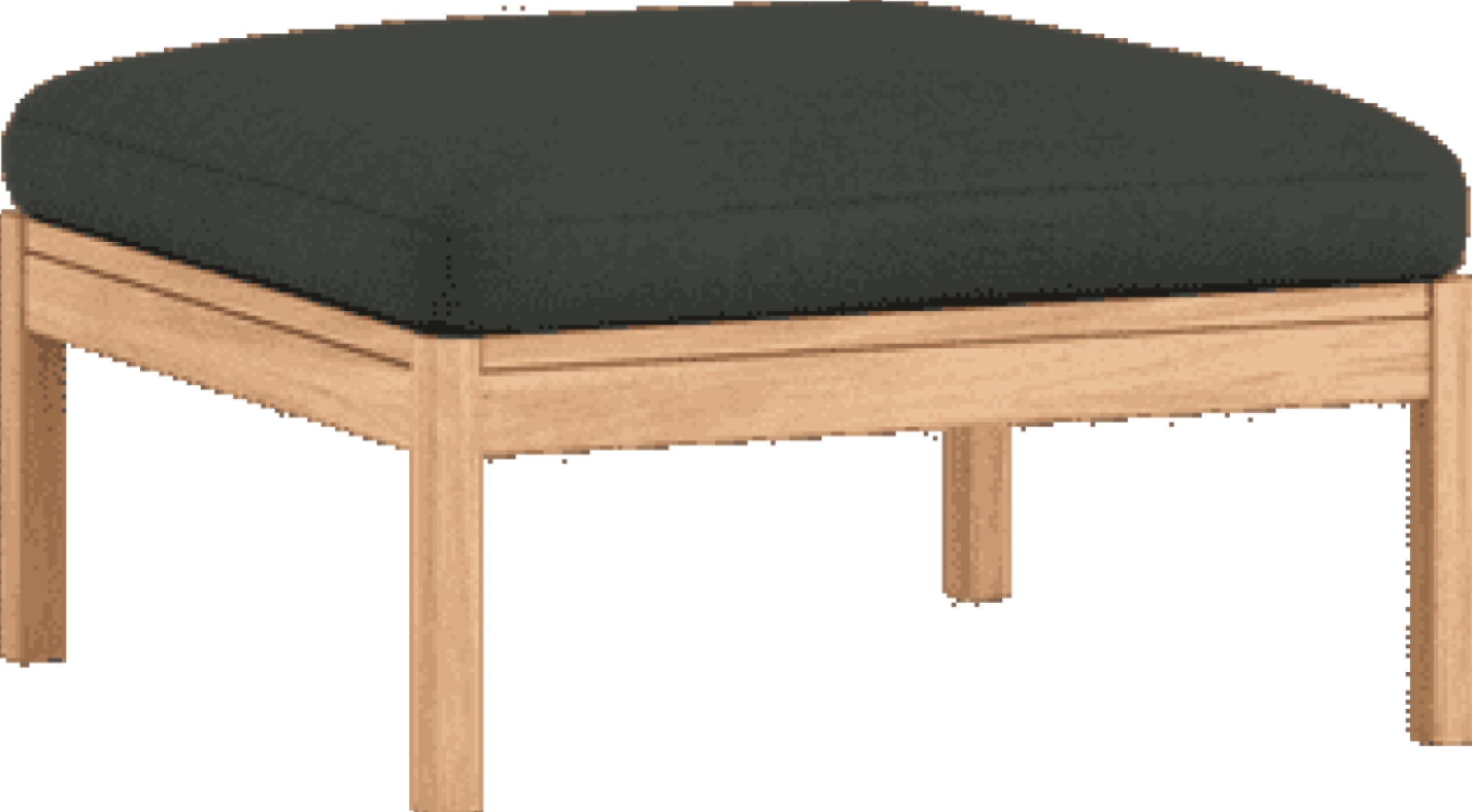 Moebe Modular Sofa Set, Ottoman, Re-wool 198 (fsc Mix Credit)