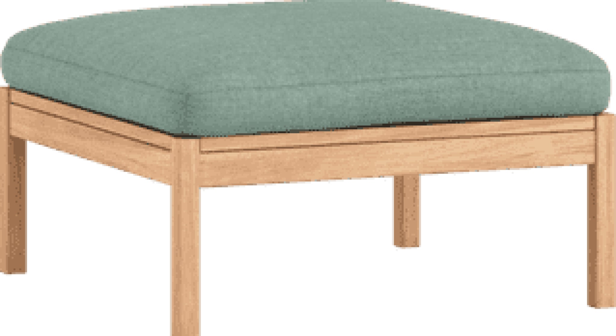 Moebe Modular Sofa Set, Ottoman, Re-wool 868 (fsc Mix Credit)