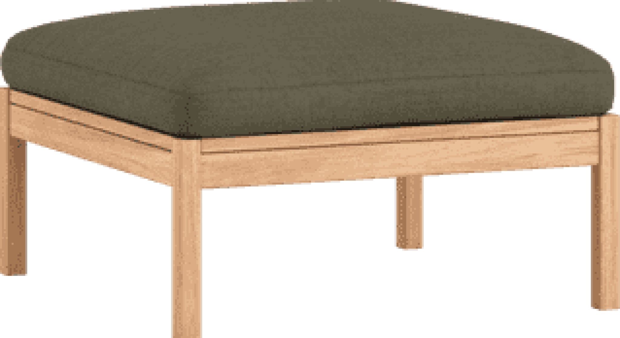 Moebe Modular Sofa Set, Ottoman, Re-wool 977 (fsc Mix Credit)