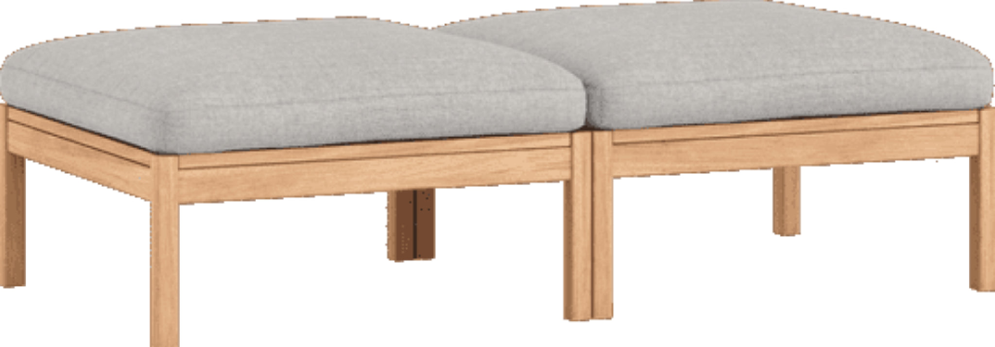 Moebe Modular Sofa Set, 2 Seater Daybed, Autumn 101 (fsc Mix Credit)